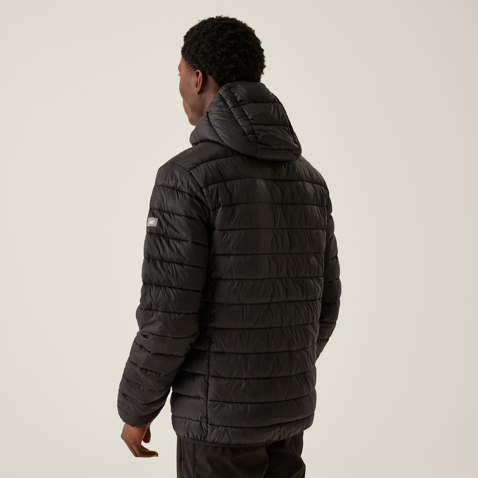 Men's Hooded Marizion Padded Jacket | Black