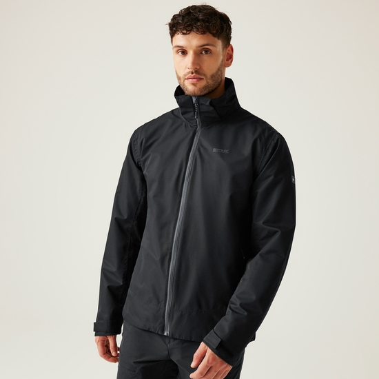 Men's Oakhowe Waterproof Jacket | Black