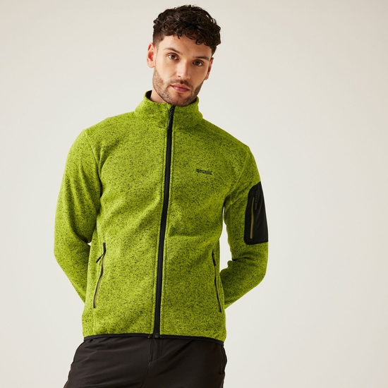 Men's Newhill Full Zip Fleece | Grenoble Green
