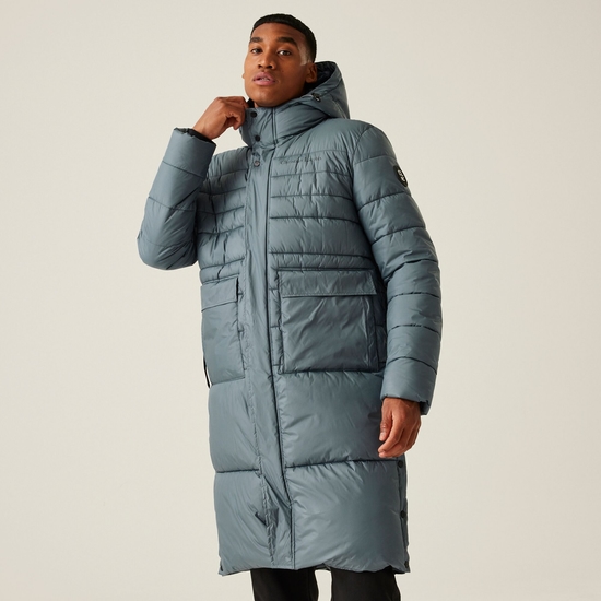 Christian Lacroix - Men's Collongues Long Padded Jacket | Stormy Weather
