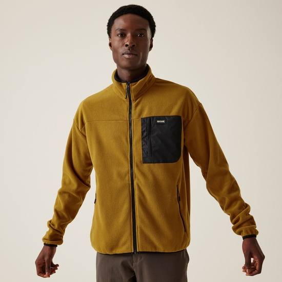 Men's Frankie Full Zip Fleece | Cumin