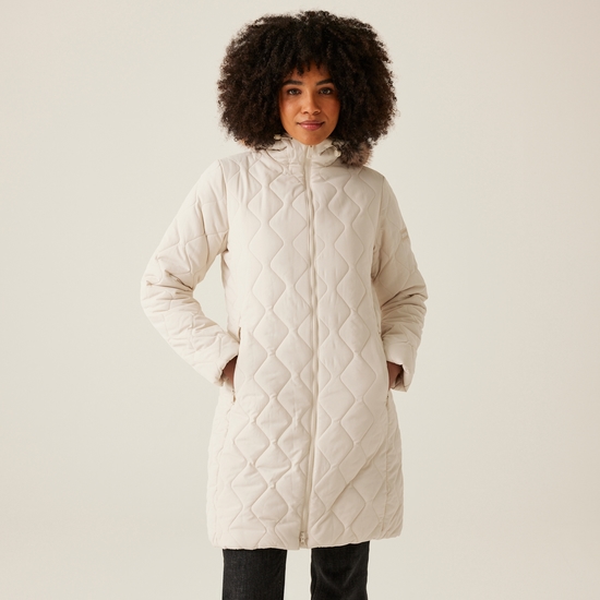 Women's Fritha III Insulated Parka Jacket | Light Vanilla