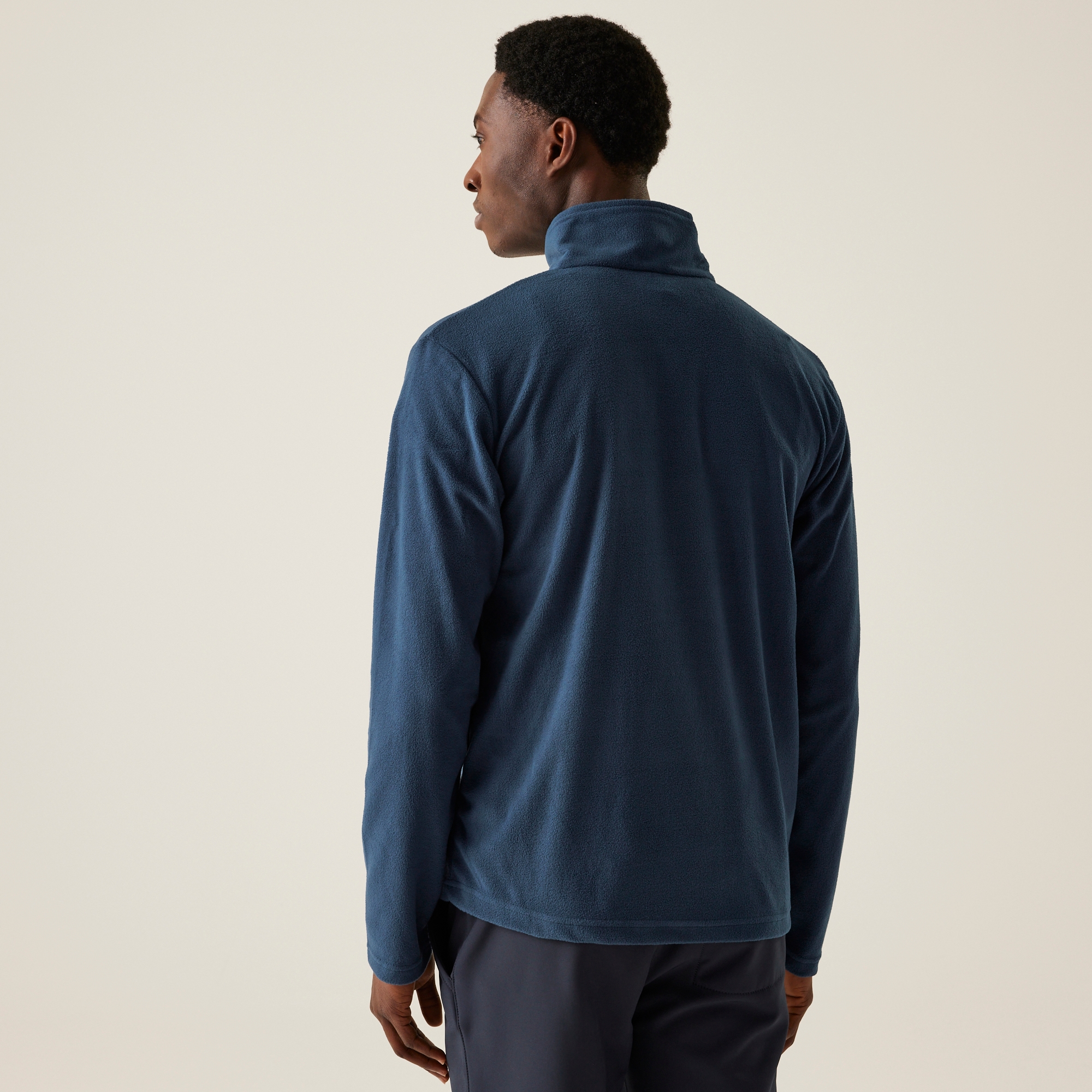 Men's Thompson Lightweight Half Zip Fleece | Moonlight Denim Navy
