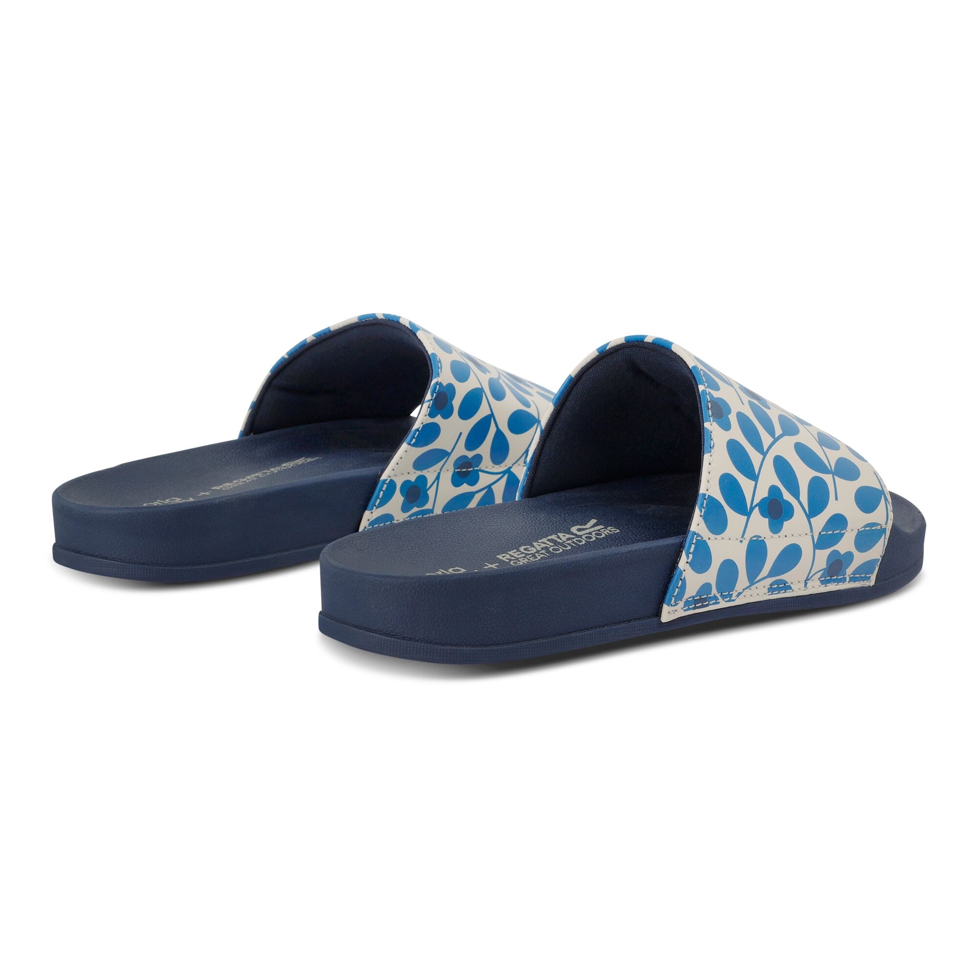 Orla Kiely Slide | Jasmine Flower Blue