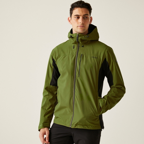 Men's Birchdale II Waterproof Jacket | Nephrite Green Black