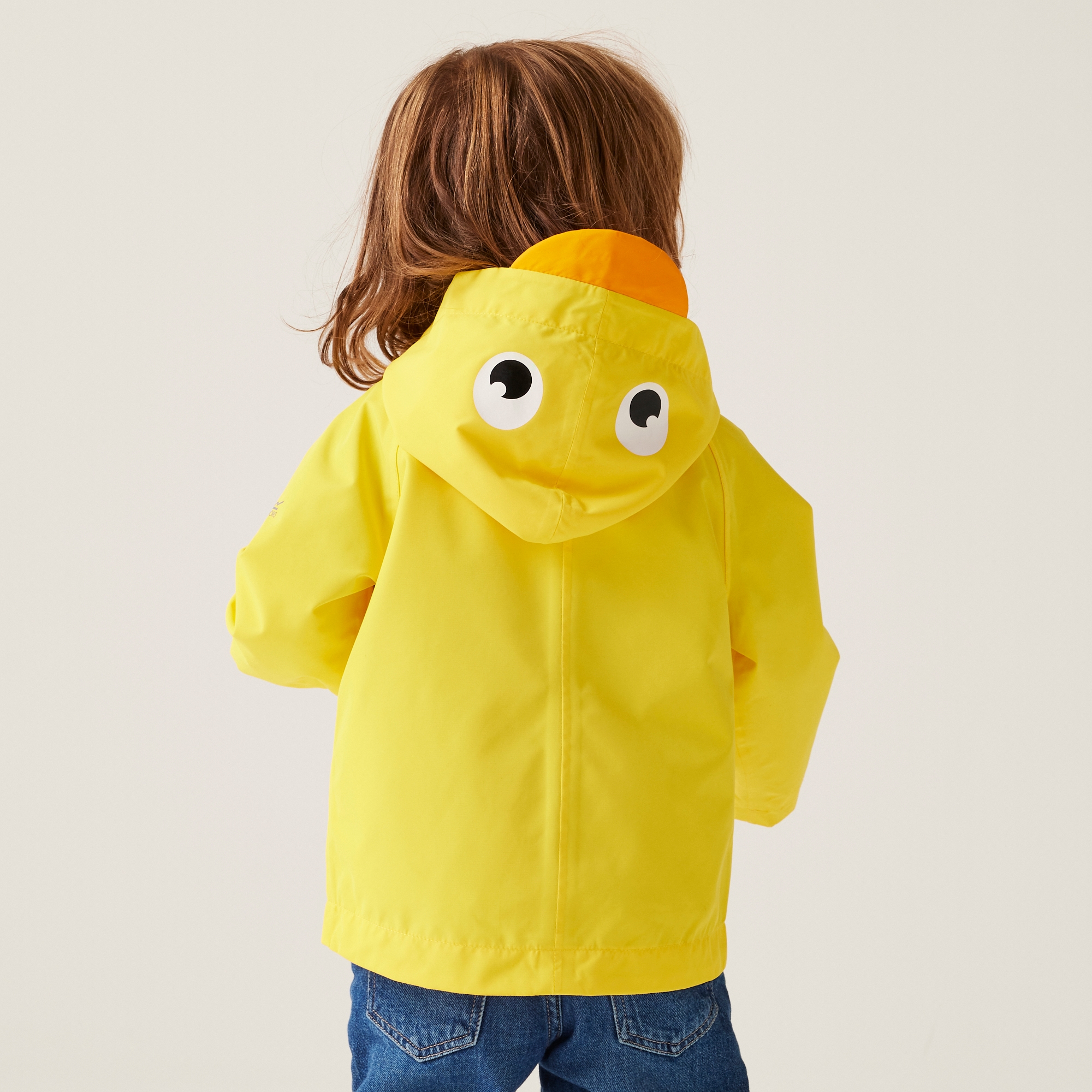 Kids' Animal Waterproof Jacket | Pebbles The Duck Sunbeam