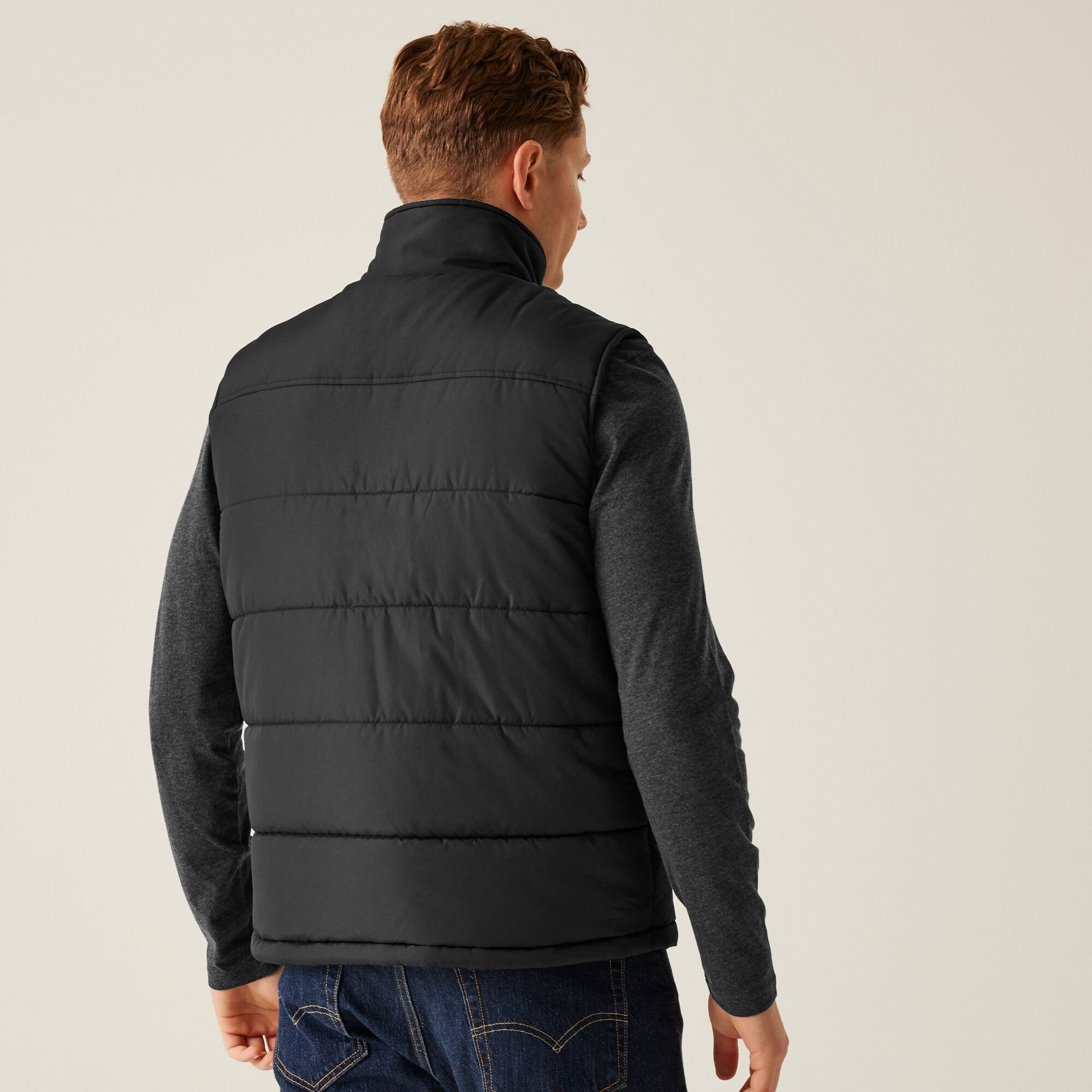 Men's Altoona Insulated Quilted Gilet | Black
