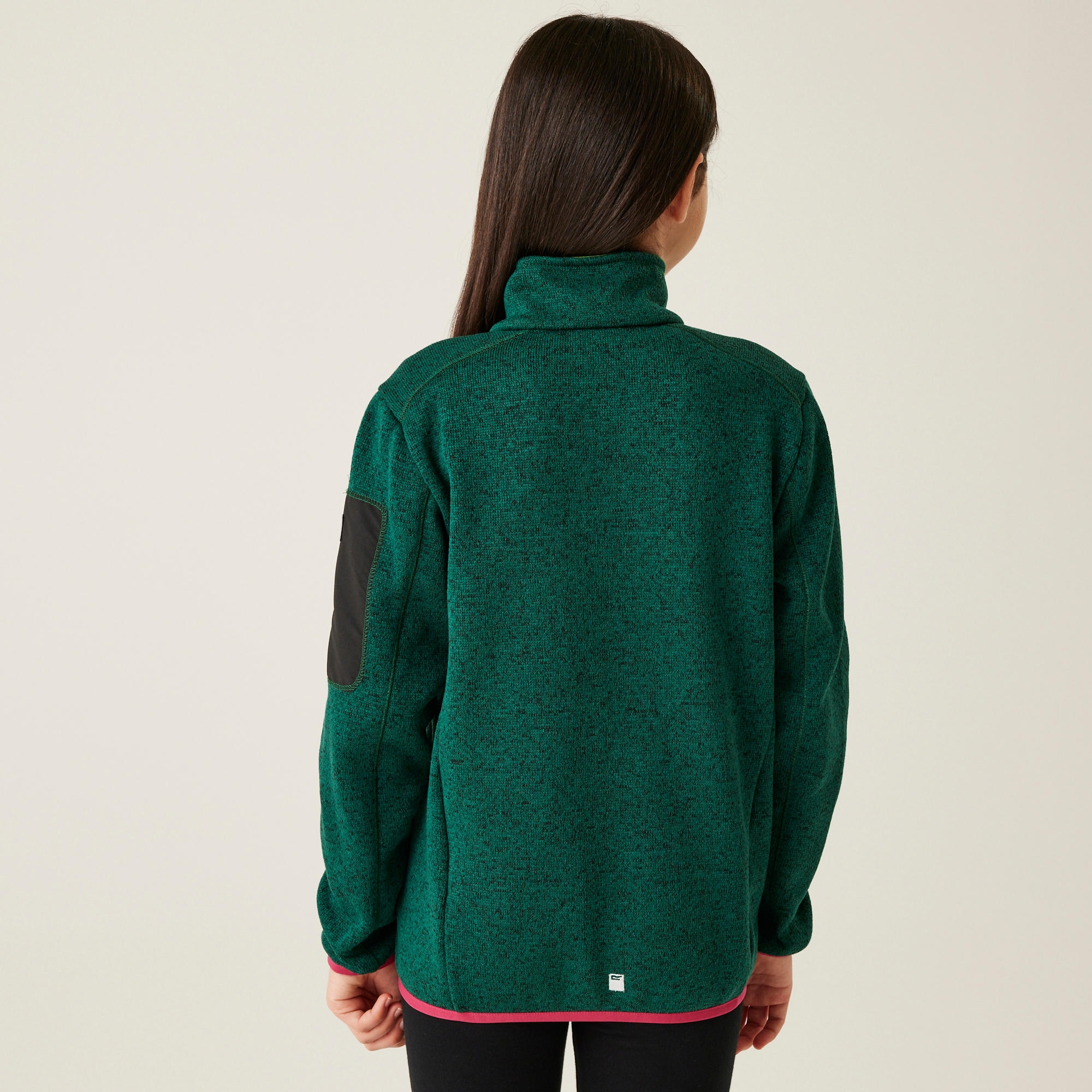 Kids' Newhill Full Zip Fleece | Rain Forest Dusty Green