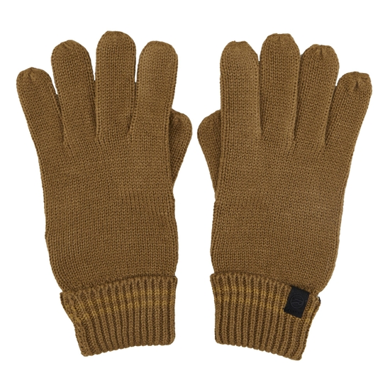 Men's Balton Knitted Gloves III | Umber