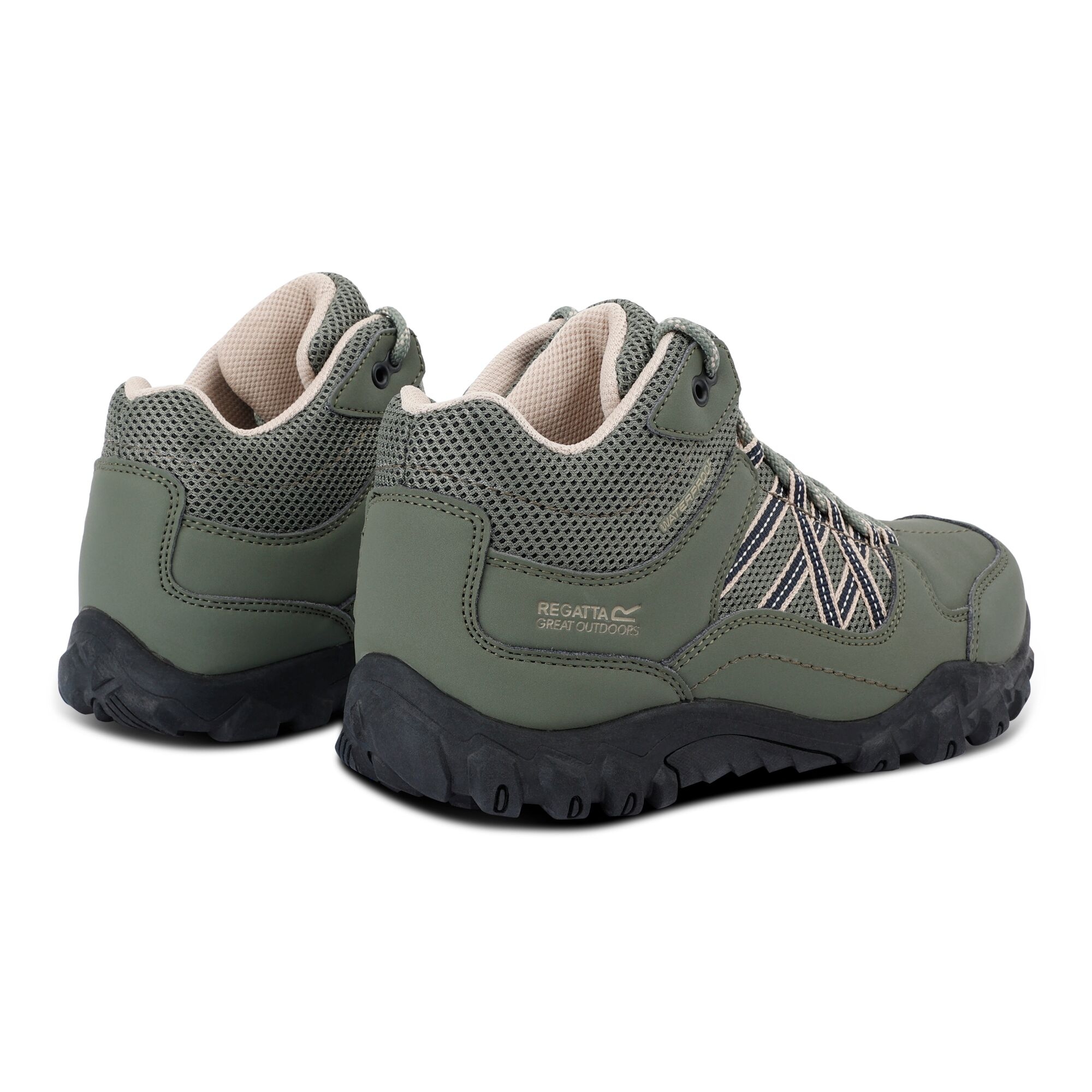 Women's Edgepoint Waterproof Mid Walking Boots | Four Leaf Clover White Pepper?