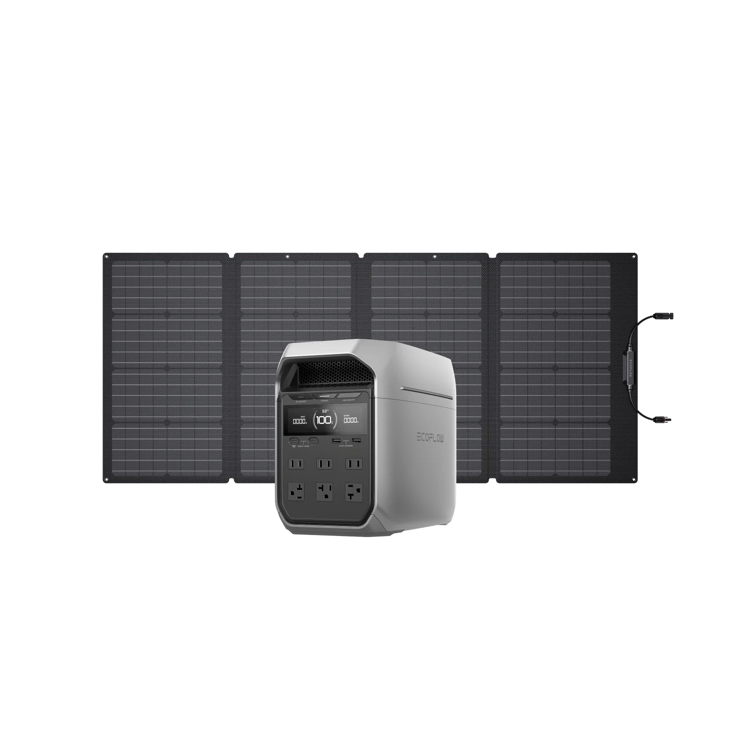 EcoFlow DELTA 3 Series Solar Generator (PV160W)