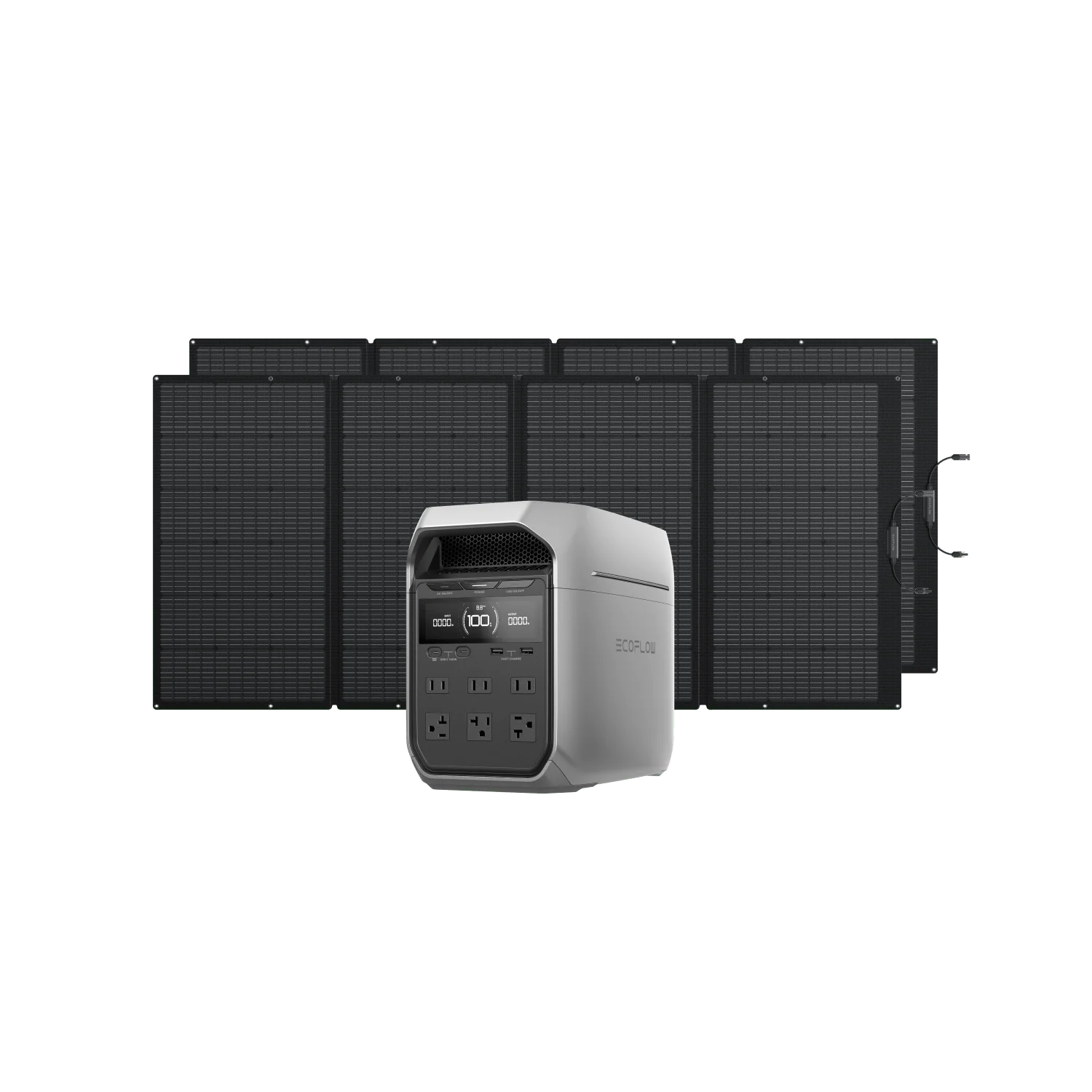 EcoFlow DELTA 3 Series Solar Generator (PV400W)