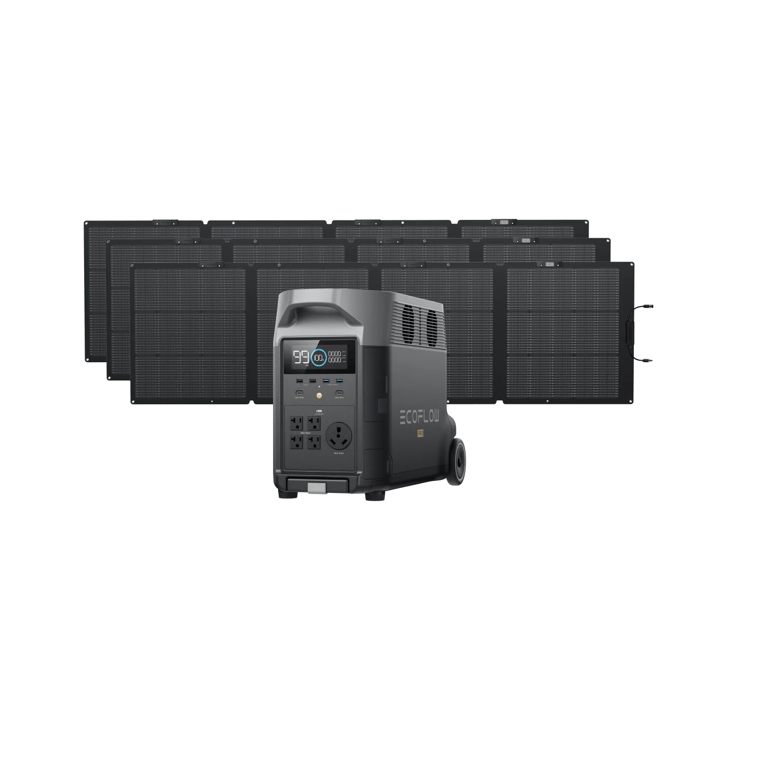 EcoFlow DELTA Pro Solar Generator (PV220W)