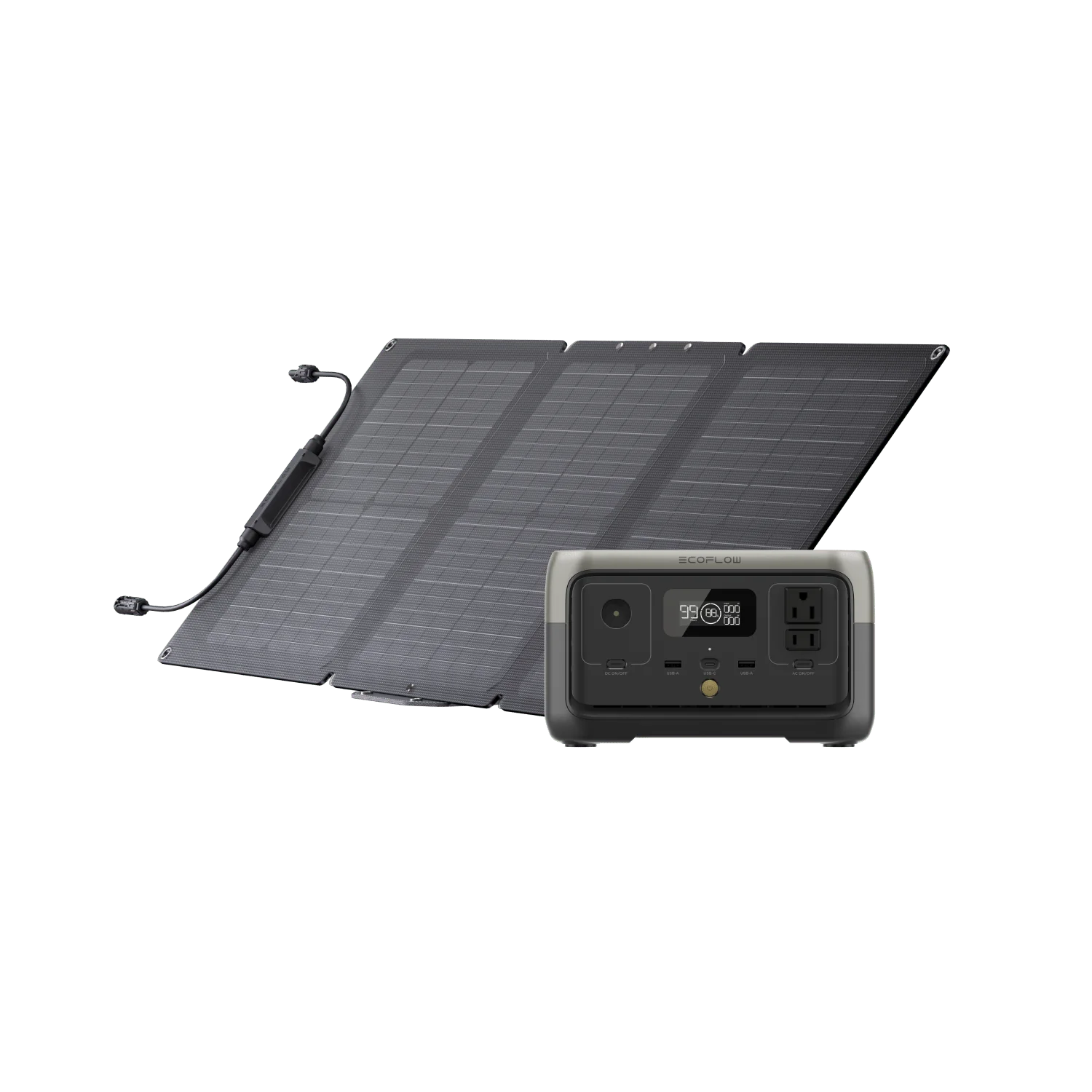 EcoFlow RIVER 2 Solar Generator (PV60W)