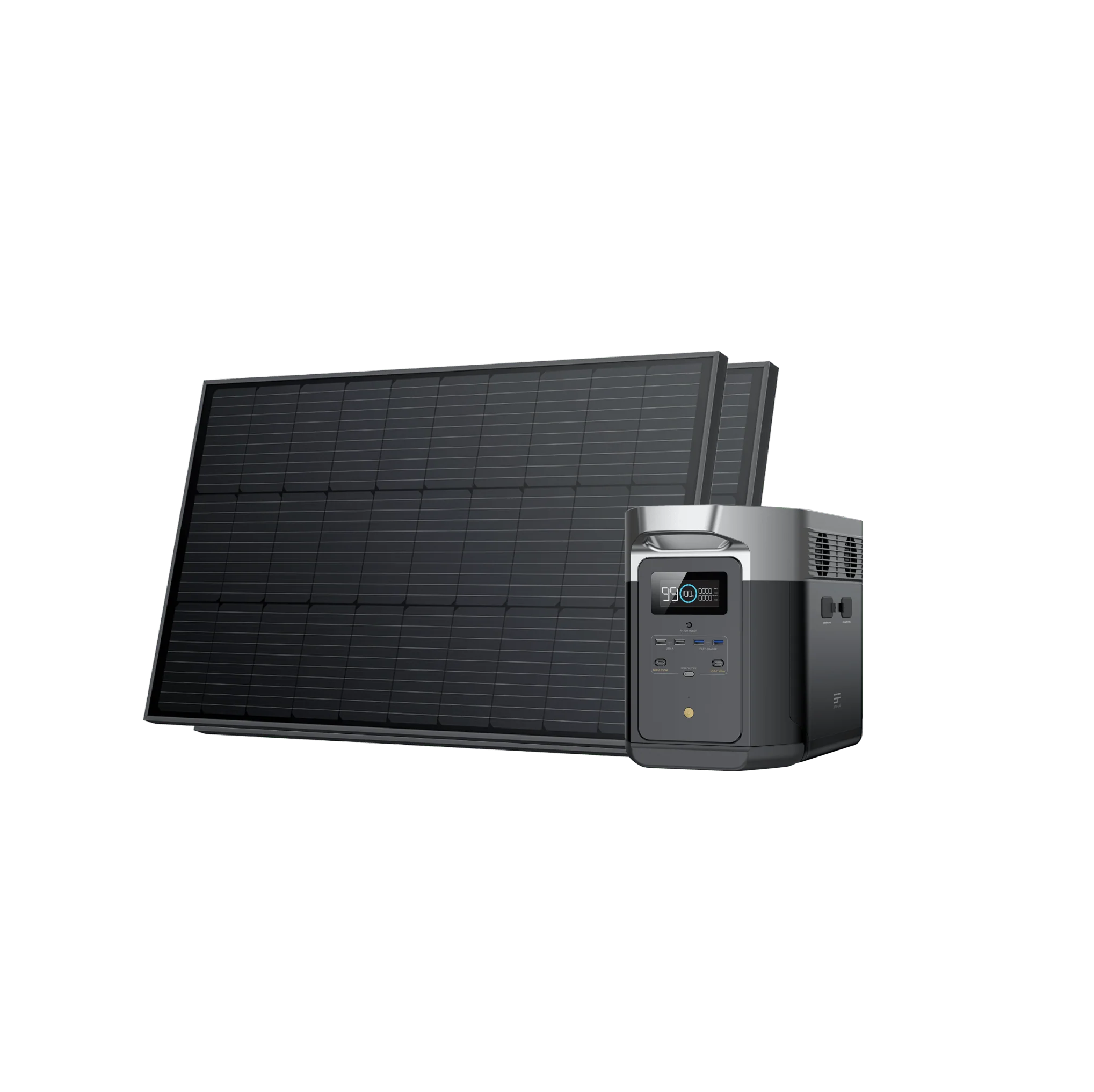 EcoFlow DELTA Max Solar Generator (Rigid PV100W)