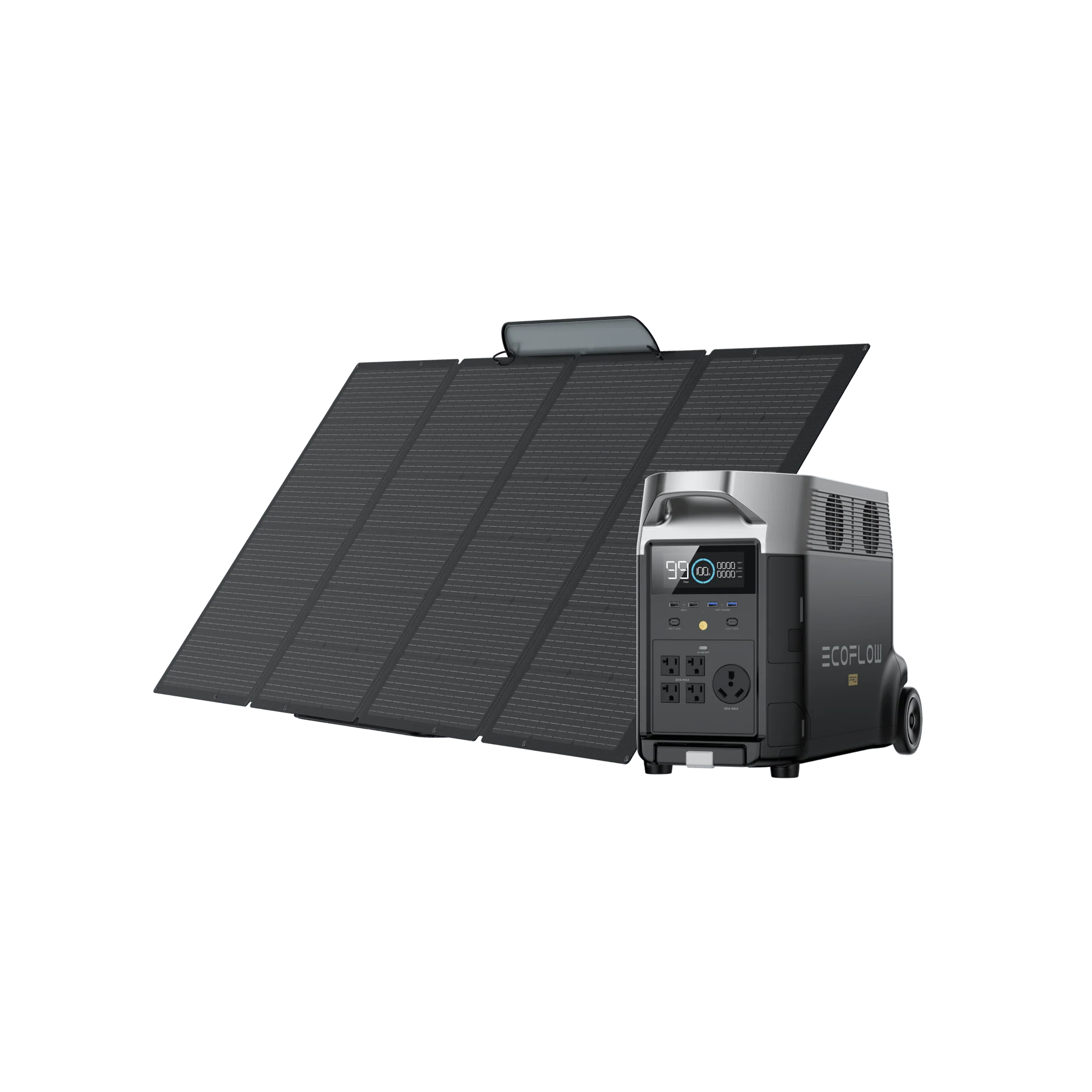 EcoFlow DELTA Pro Solar Generator (PV400W)