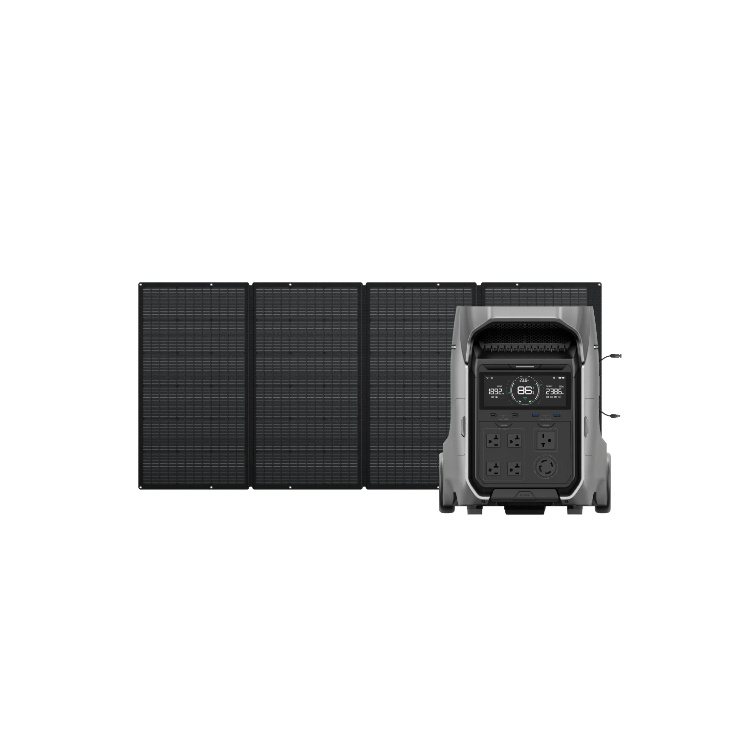 EcoFlow DELTA Pro 3 Solar Generator (PV400W)