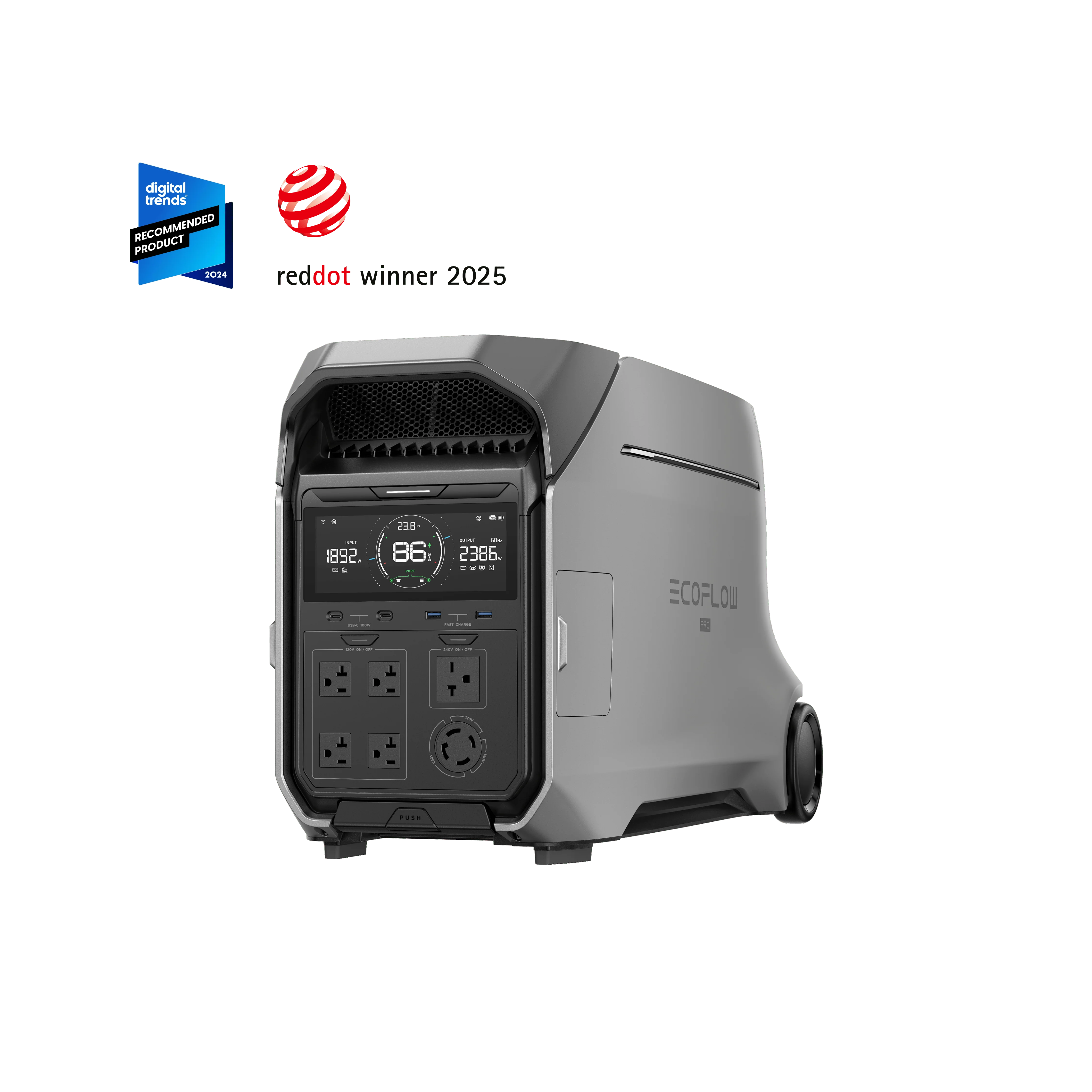 EcoFlow DELTA Pro 3 Portable Power Station