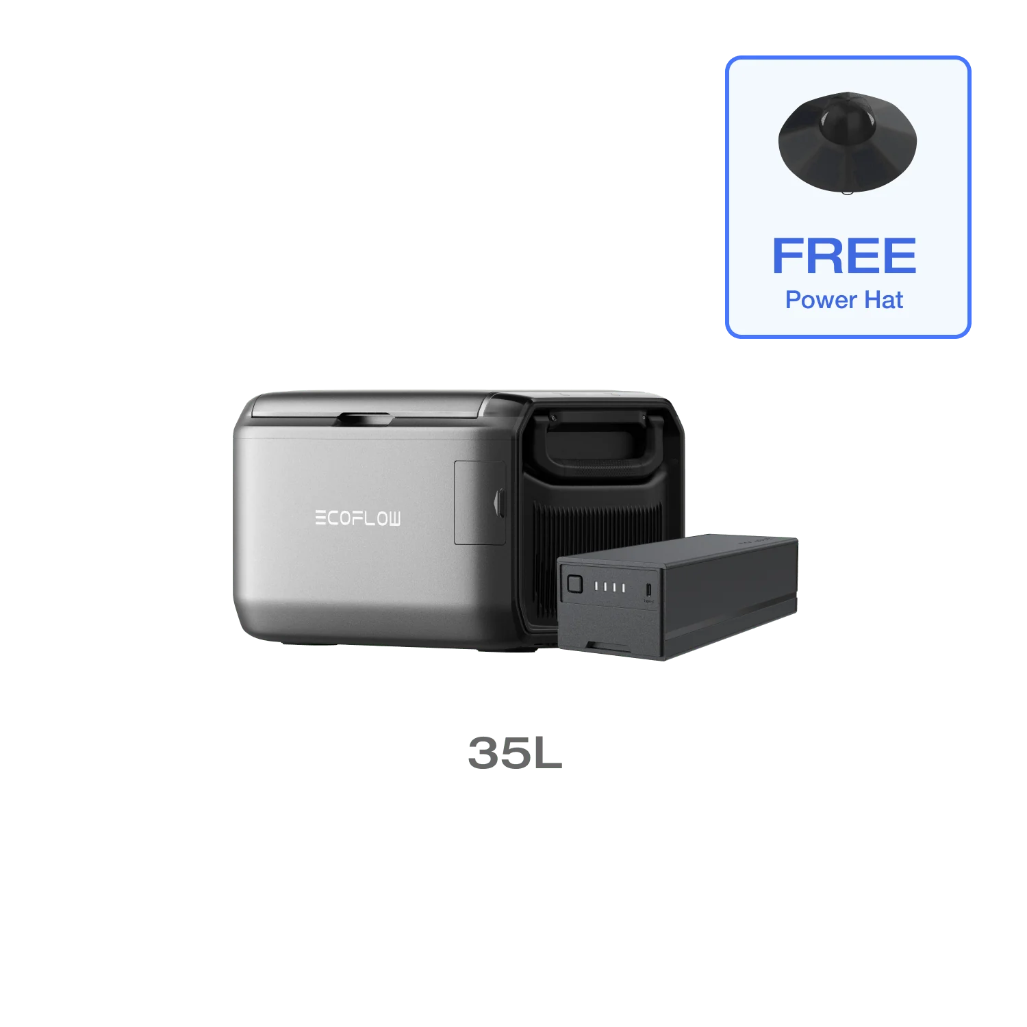 EcoFlow GLACIER Classic Portable Fridge Freezer
