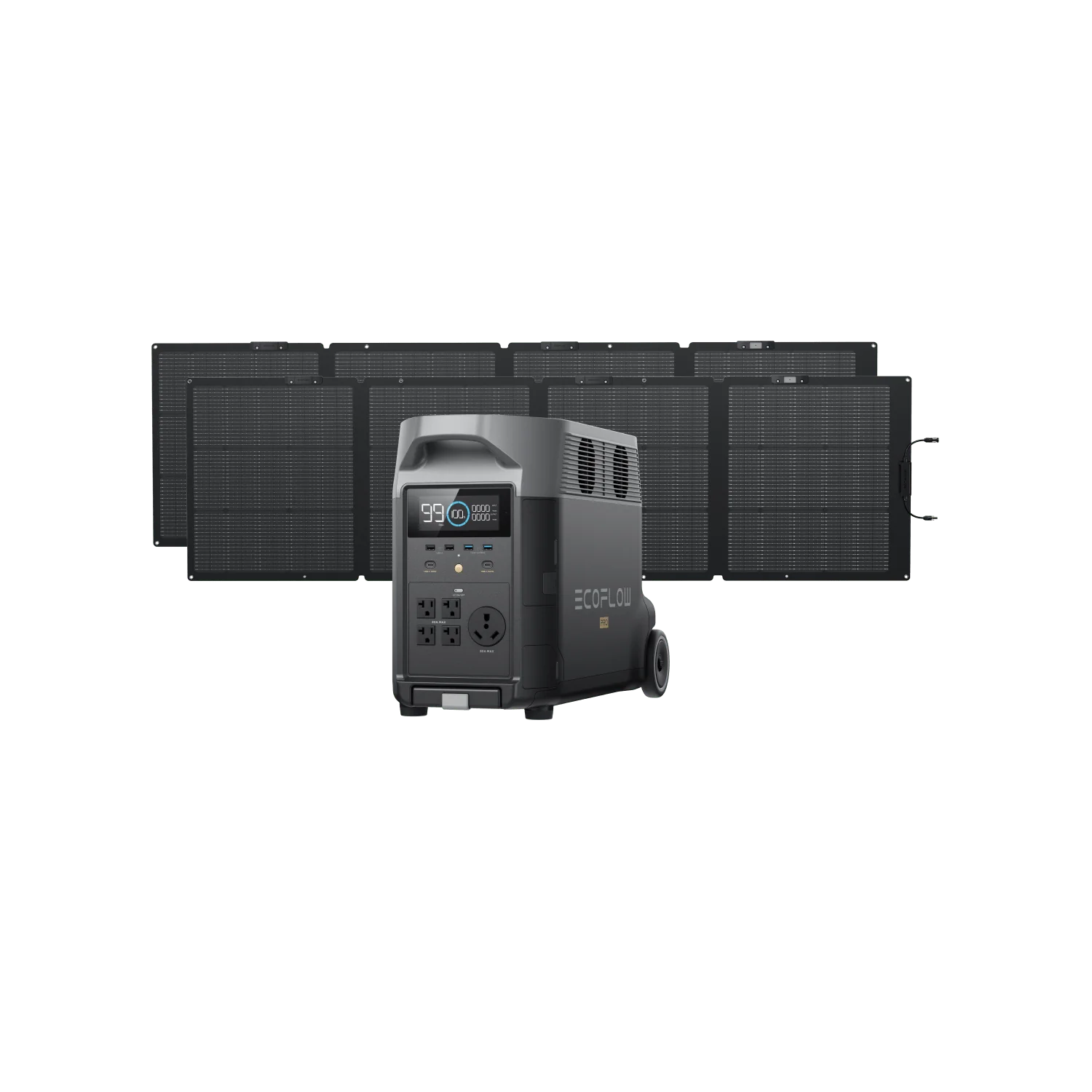 EcoFlow DELTA Pro Solar Generator (PV220W)