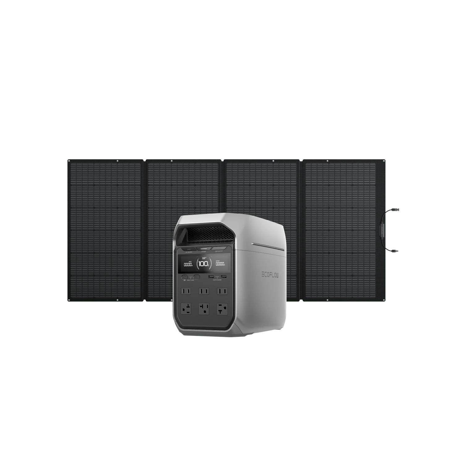 EcoFlow DELTA 3 Series Solar Generator (PV400W)