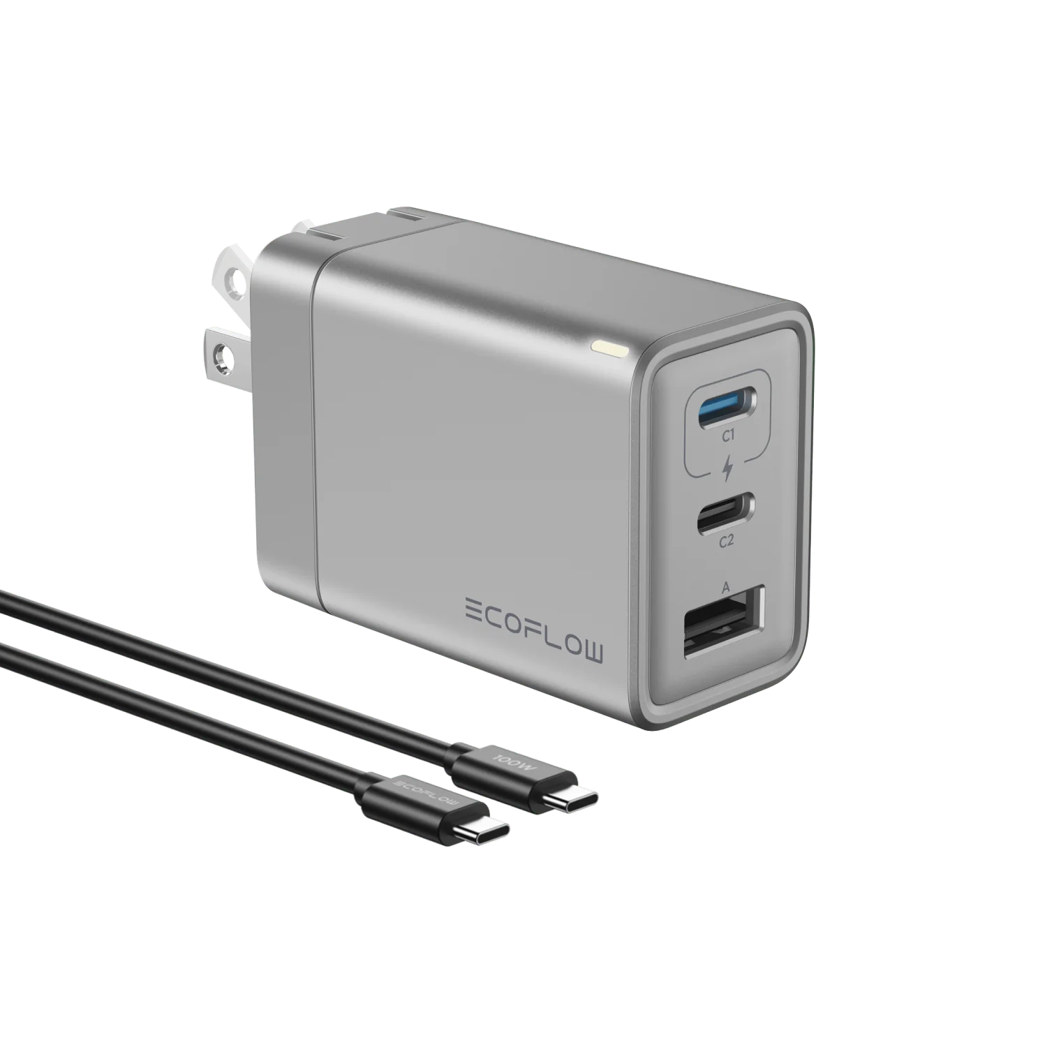 EcoFlow RAPID 65W GaN Charger with 100W Cable