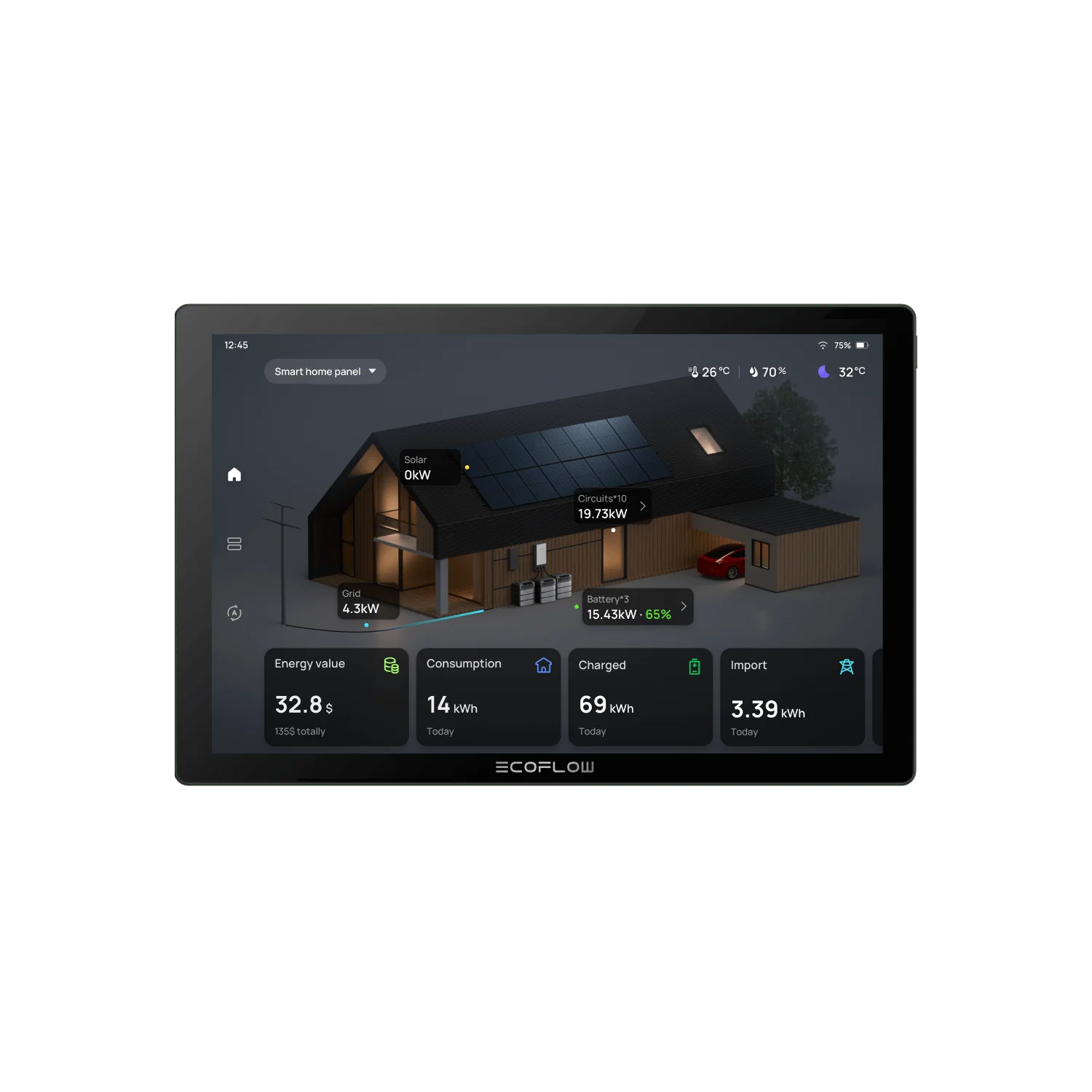 EcoFlow PowerInsight Home Energy Monitor (Recommended Accessory)