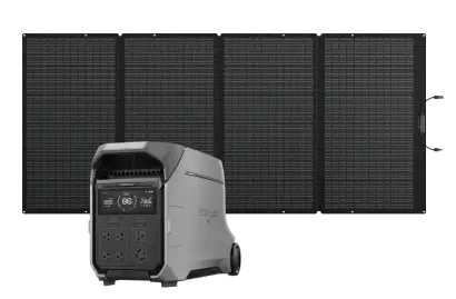 EcoFlow DELTA Pro 3 Solar Generator (PV400W)