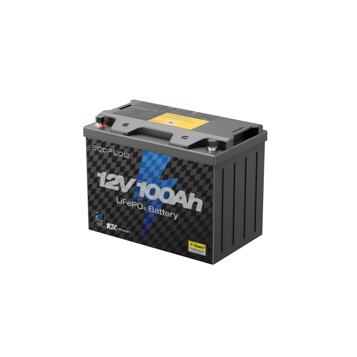 EcoFlow Lithium 12V 100Ah Deep Cycle LiFePO4 Battery