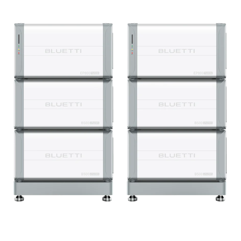 BLUETTI 2*EP800 + 4*B500 Home Battery Backup