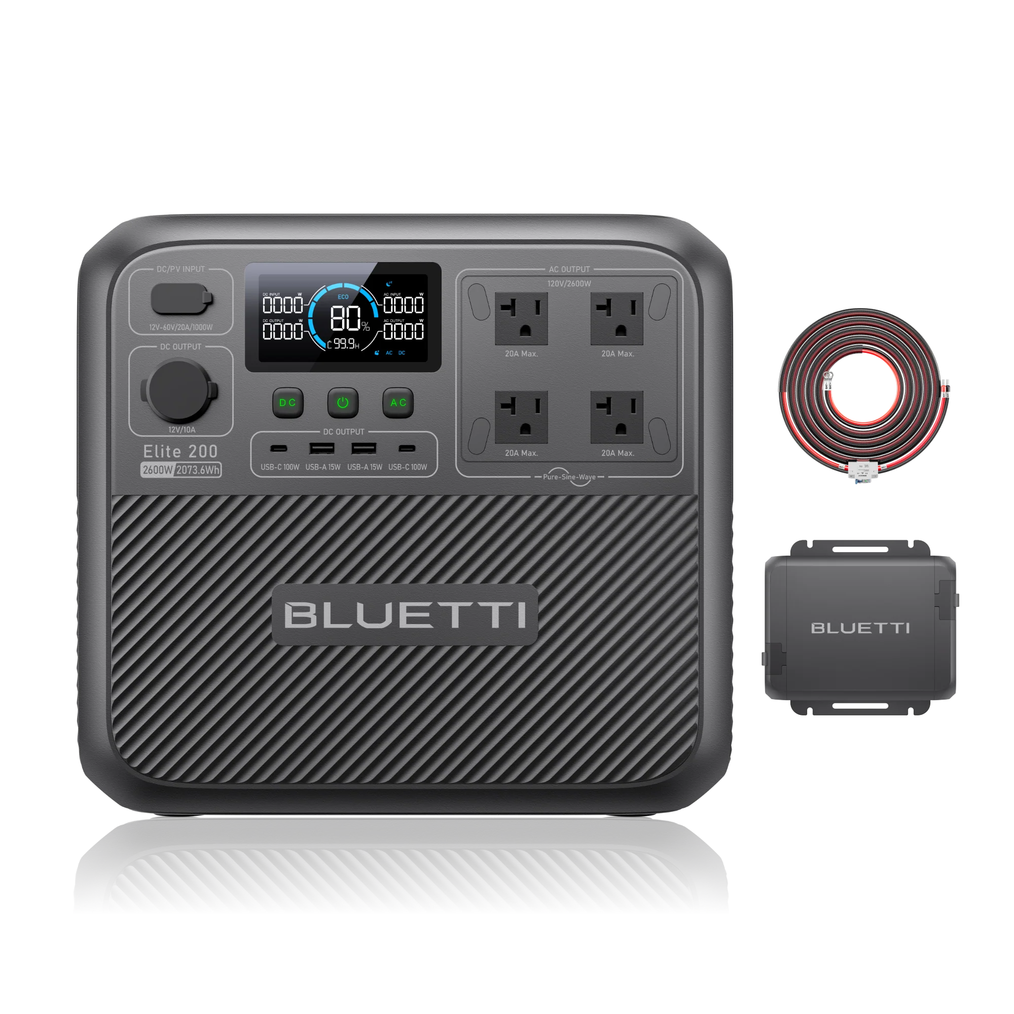 BLUETTI Elite 200 V2+Charger 1