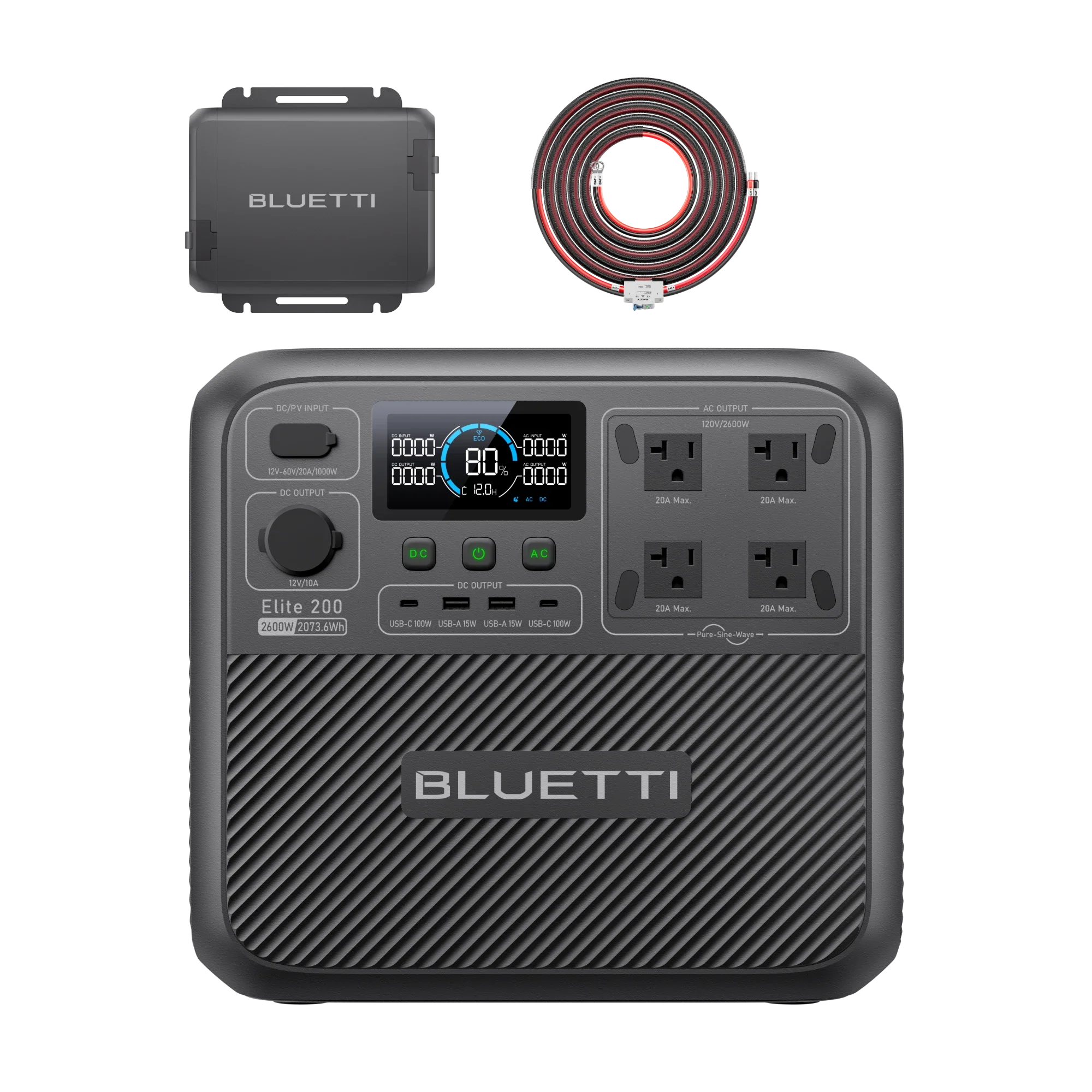 BLUETTI Elite 200 V2+Charger 1