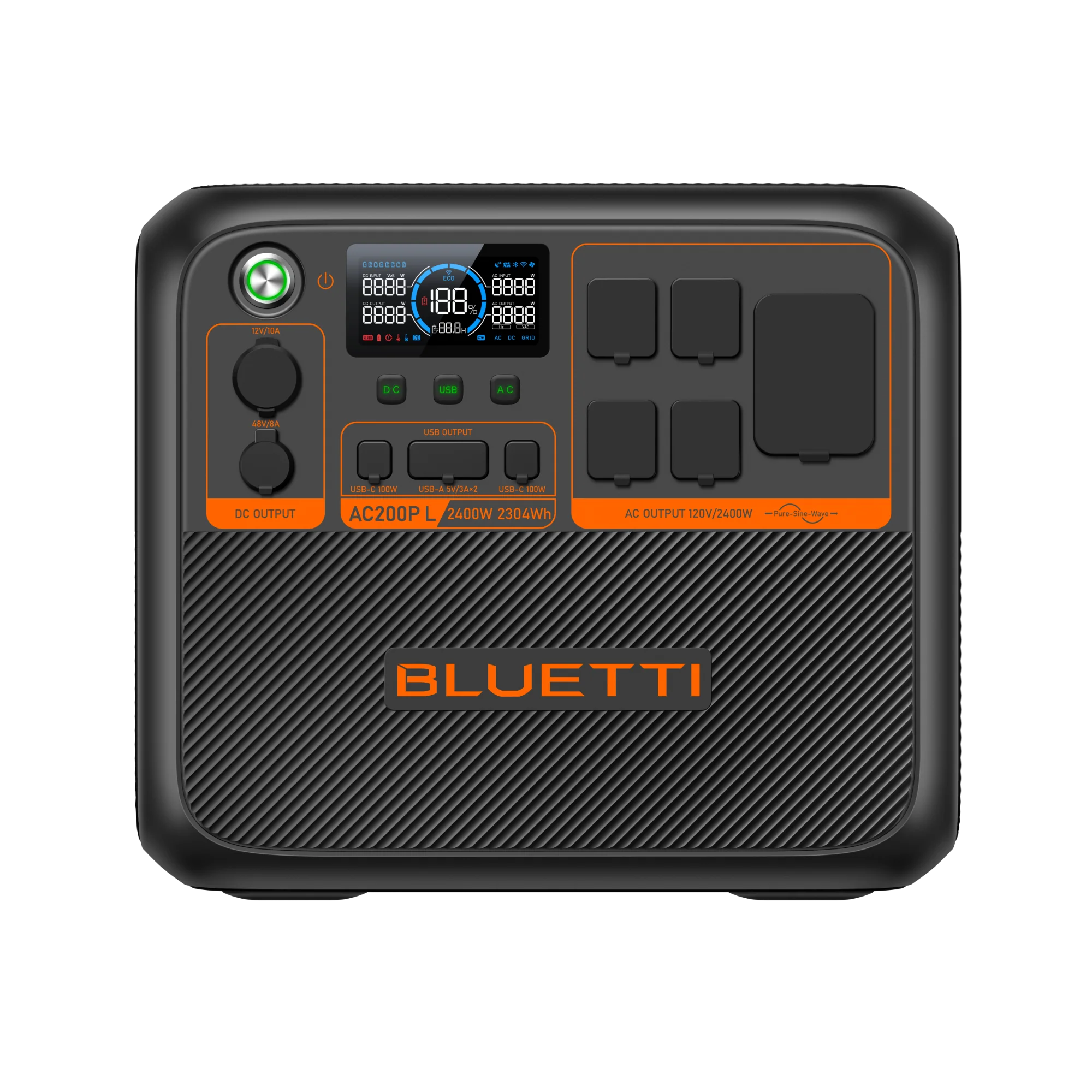 BLUETTI AC200P L Portable Power Station | 2,400W 2,304Wh