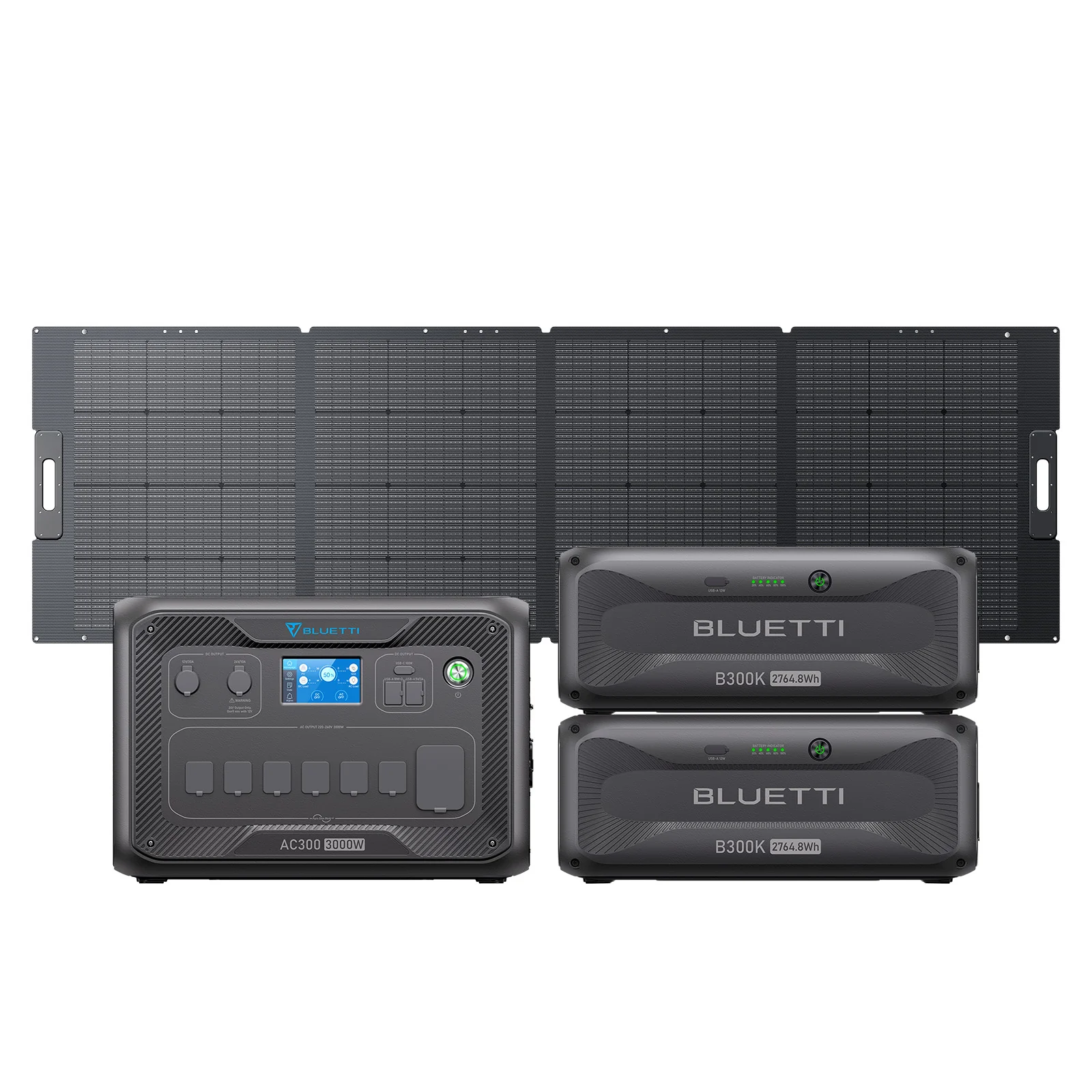 BLUETTI AC300+2*B300K+PV350D-A