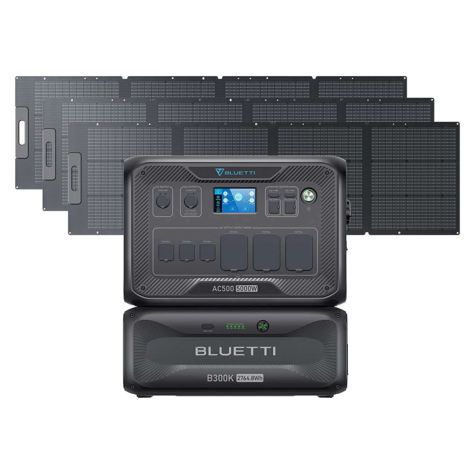 BLUETTI AC500+B300K+3*200W Solar-A