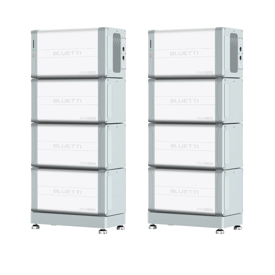 BLUETTI 2*EP800 + 6*B500 Home Battery Backup