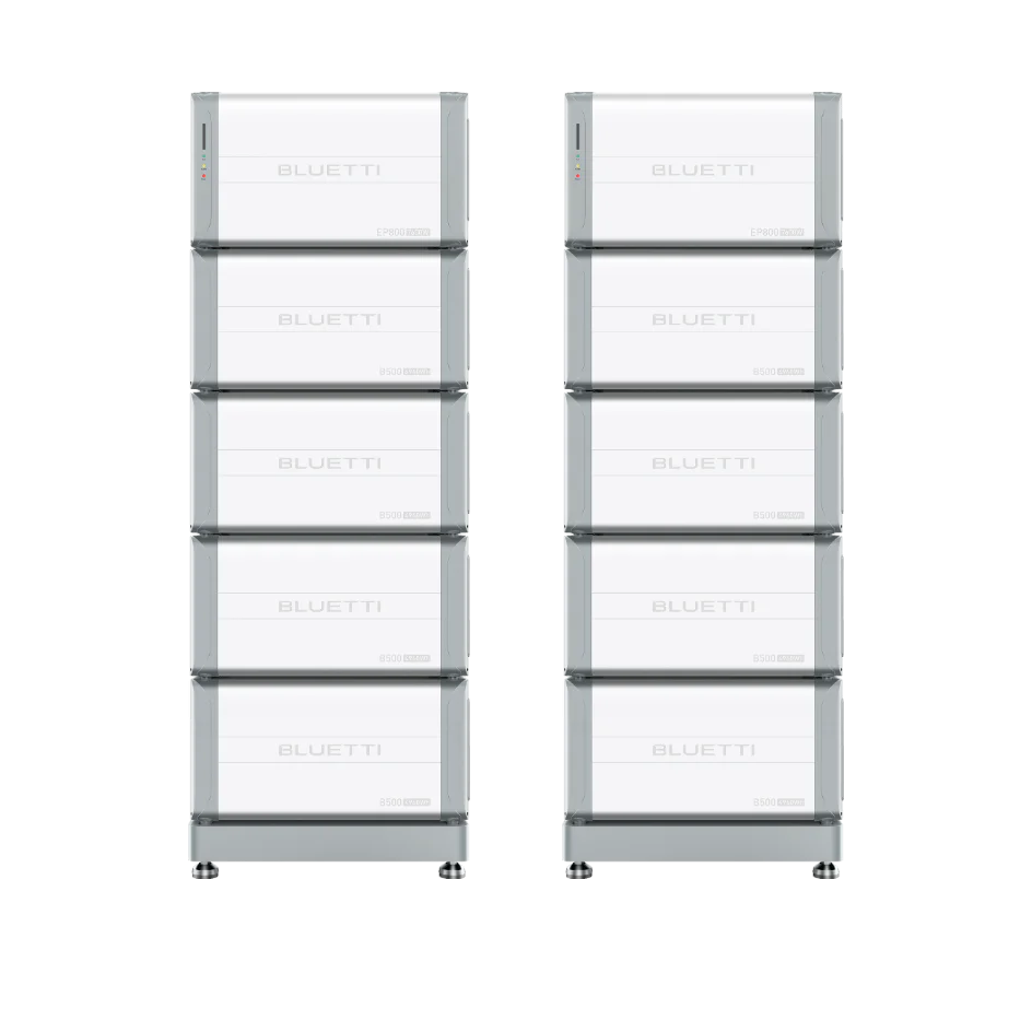 BLUETTI 2*EP800 + 8*B500 Home Battery Backup