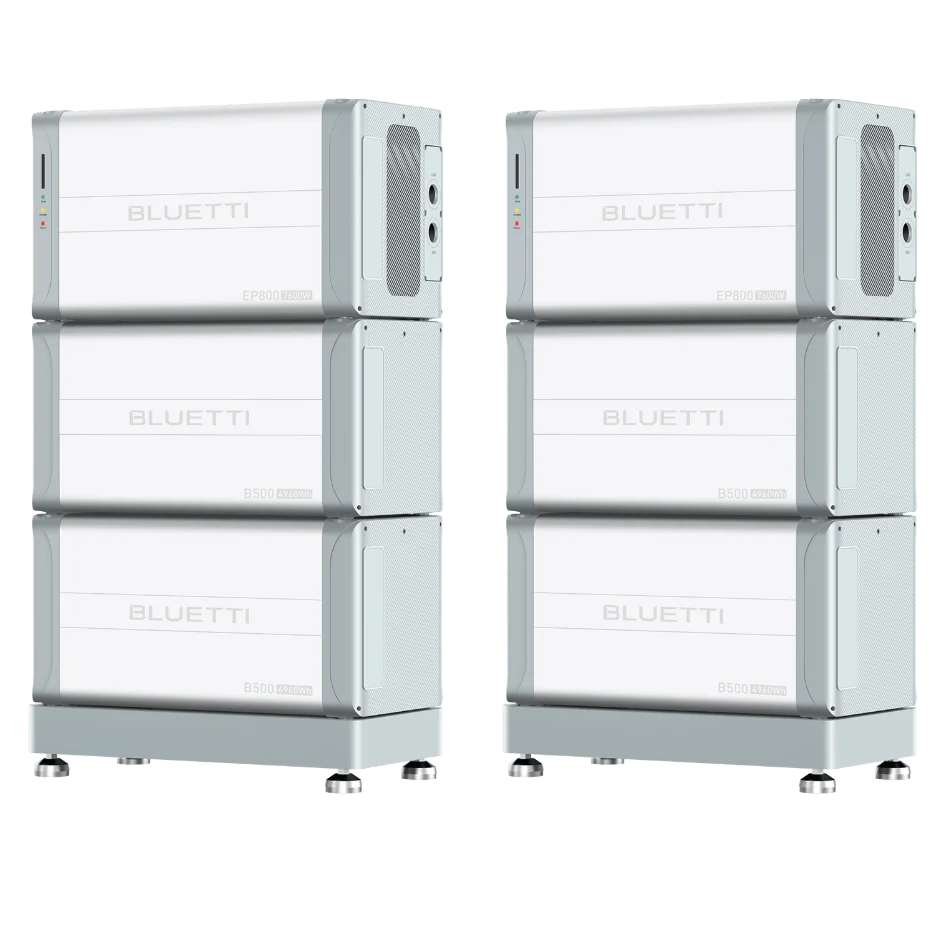BLUETTI 2*EP800 + 4*B500 Home Battery Backup