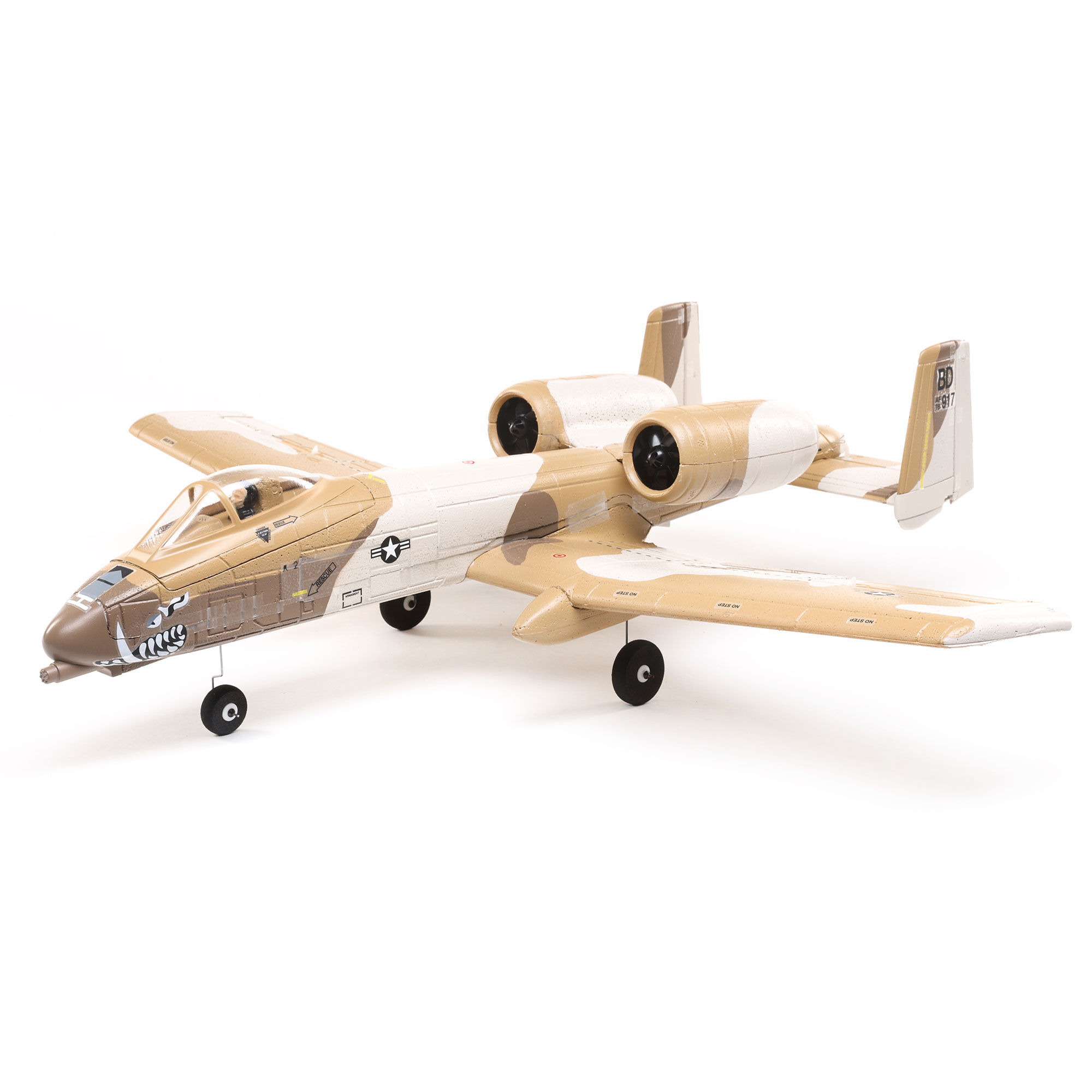 UMX A-10 Thunderbolt II 30mm EDF Jet BNF Basic with AS3X and SAFE Select, 562mm