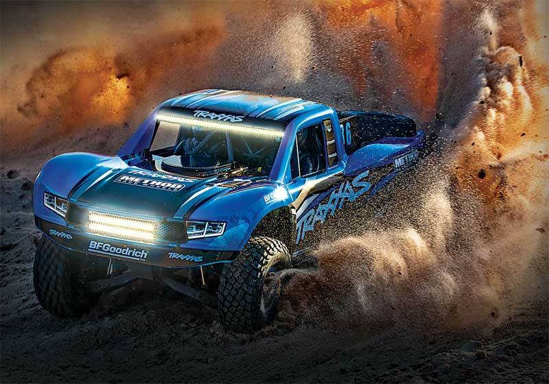 Traxxas Unlimited Desert Racer 4WD Brushless RTR RC Truck w/LED Lights Factory-Installed