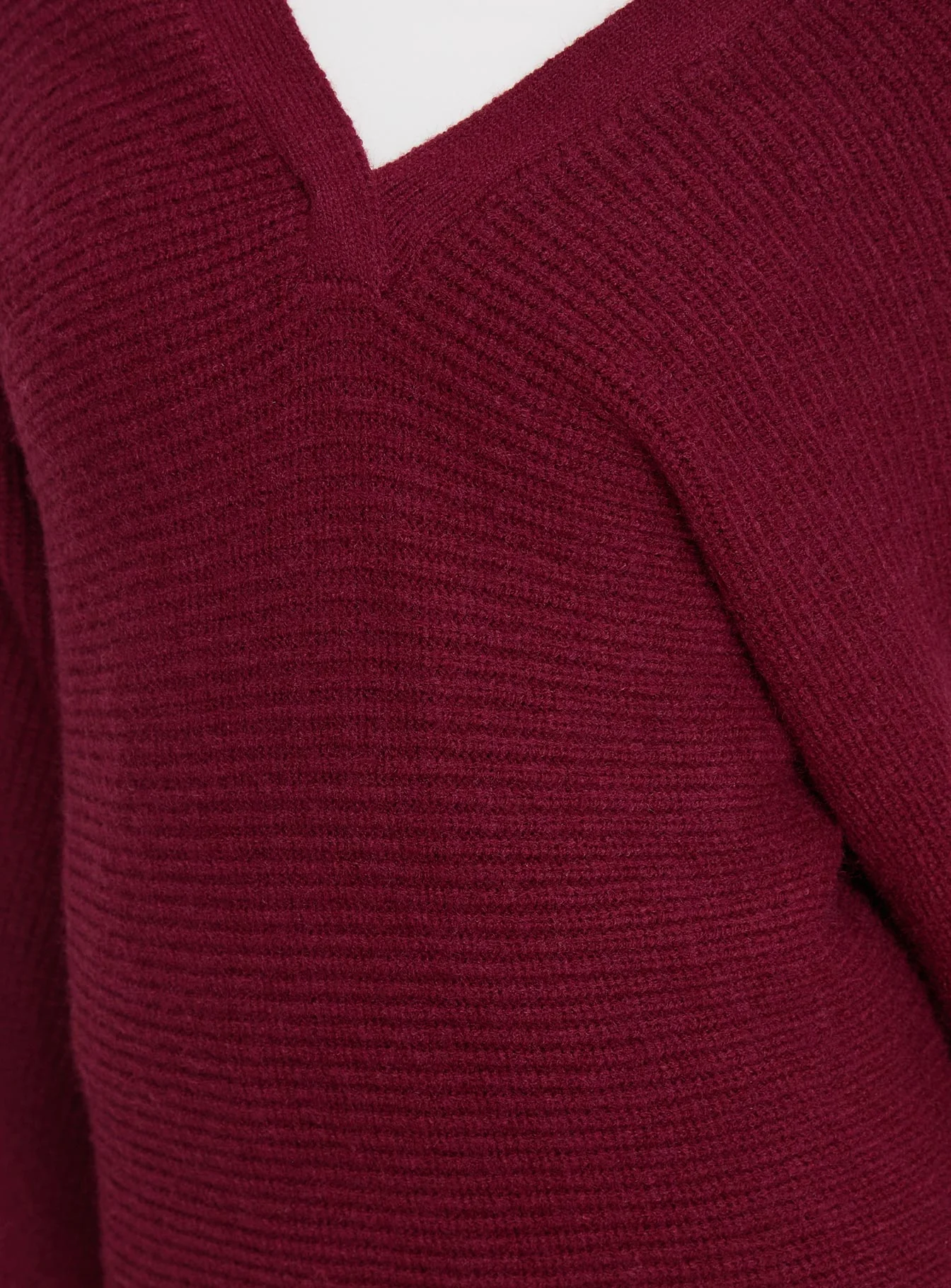 Thorelle Sweater Mini Dress Burgundy