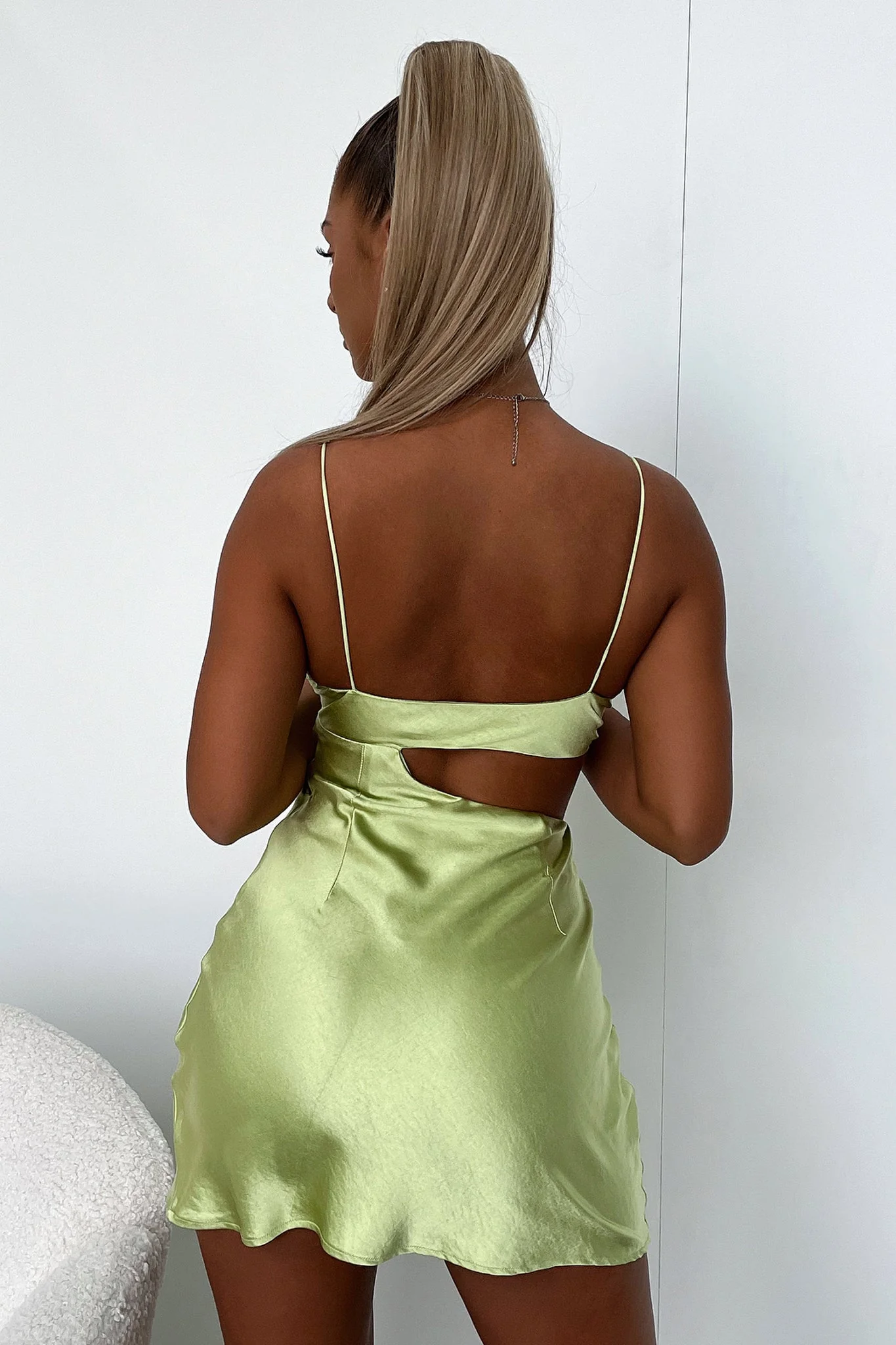 Oasis Mini Dress - Green
