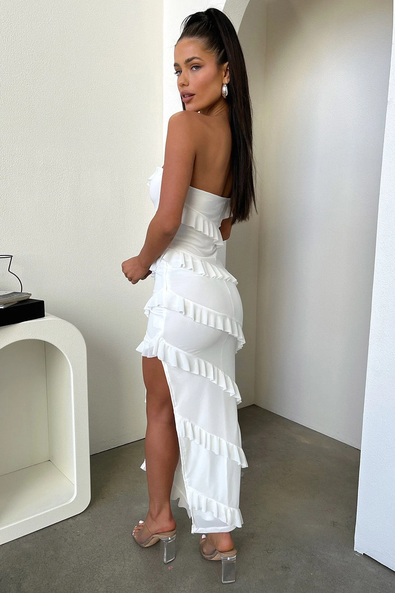 Vienna Maxi Dress - White