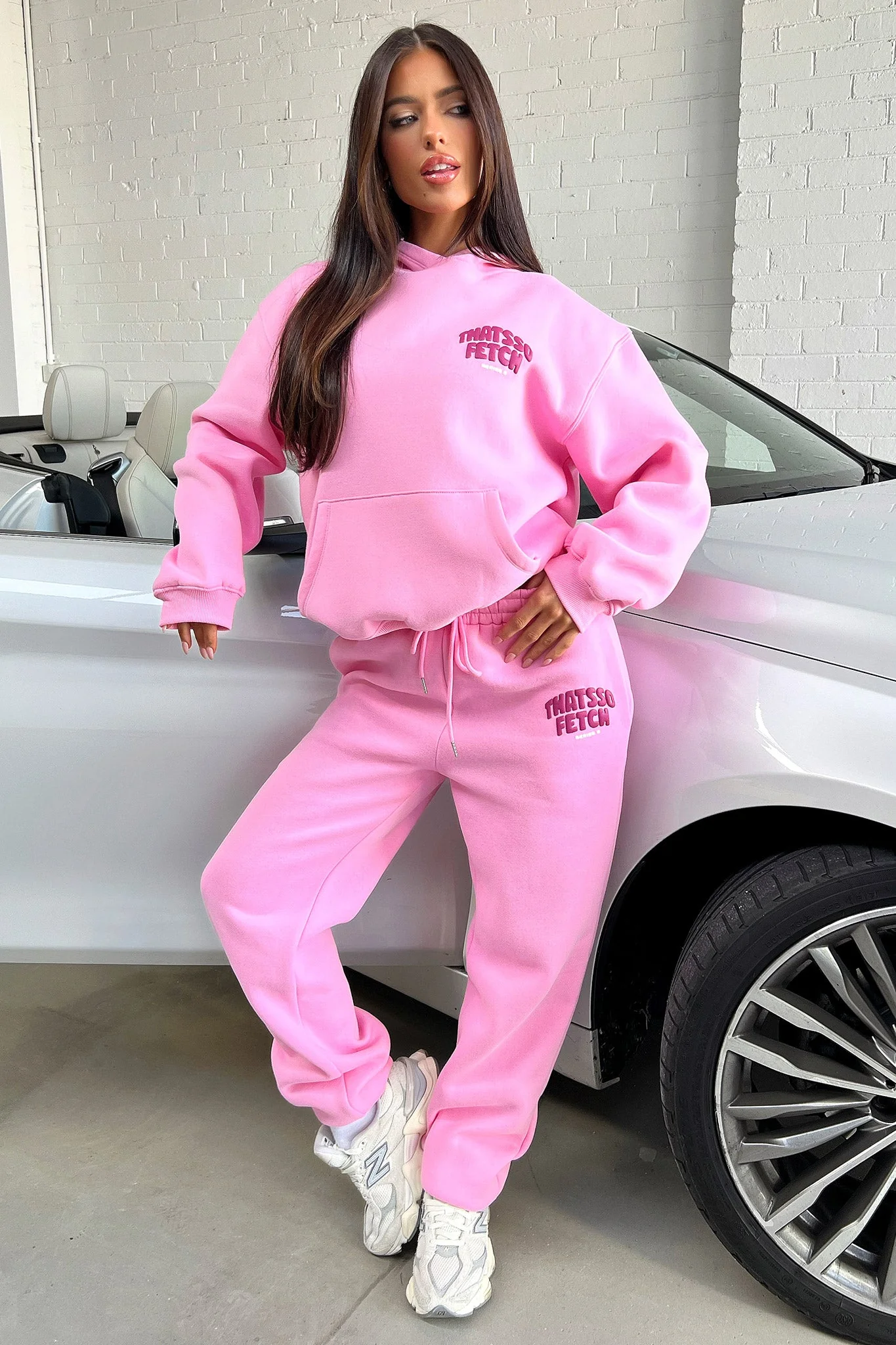 Series 5 Sweatpants - Pink/Burgundy