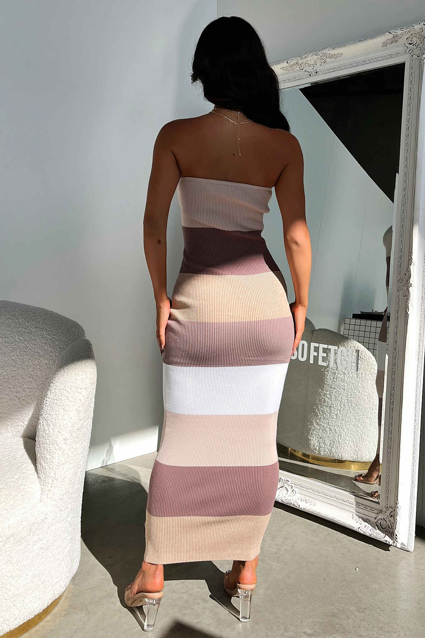 Drake Maxi Dress - Brown