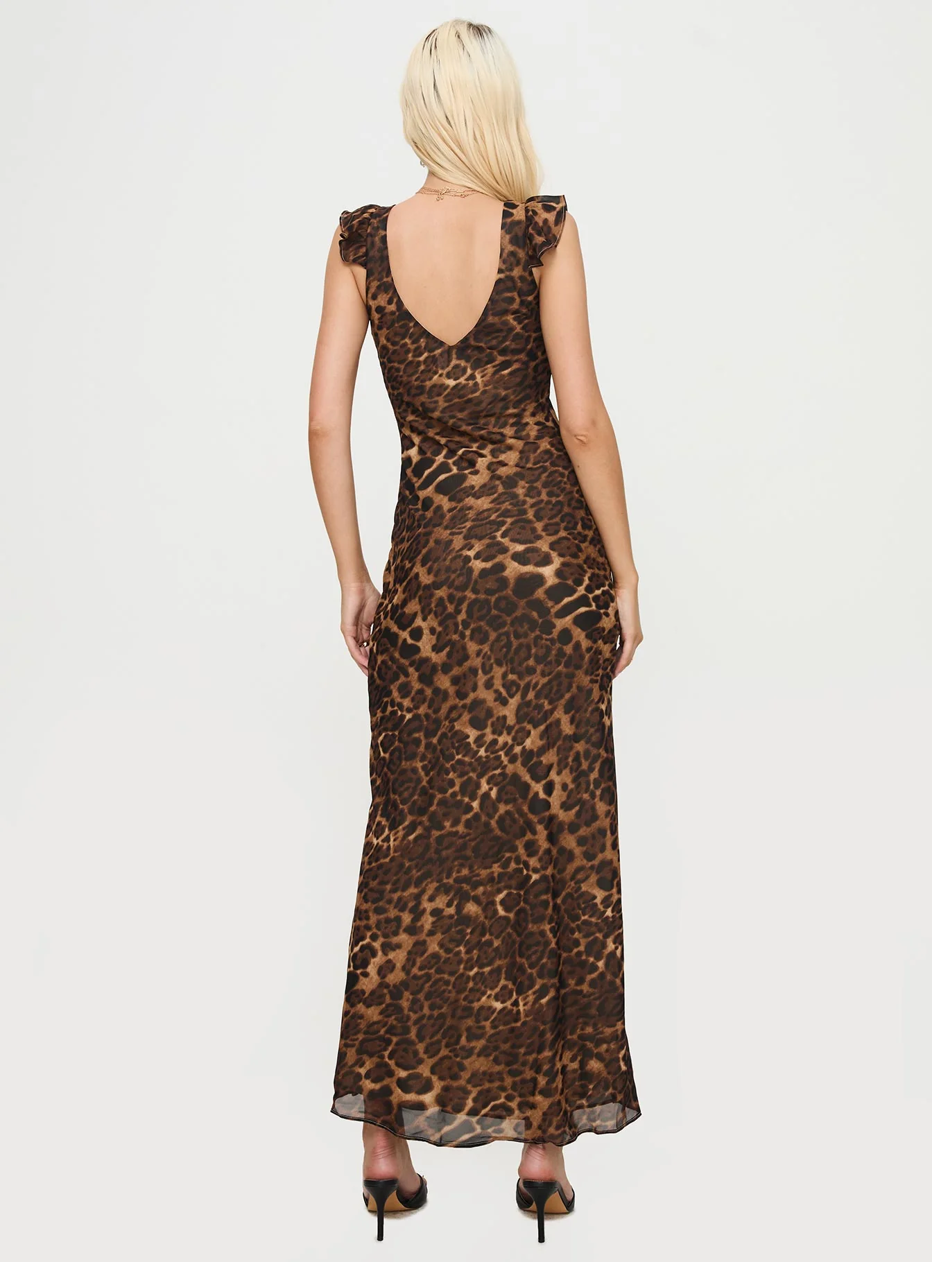 Channelle Maxi Dress Leopard