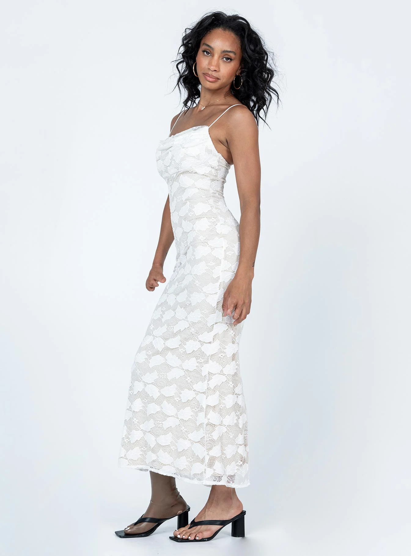 Azra Maxi Dress White