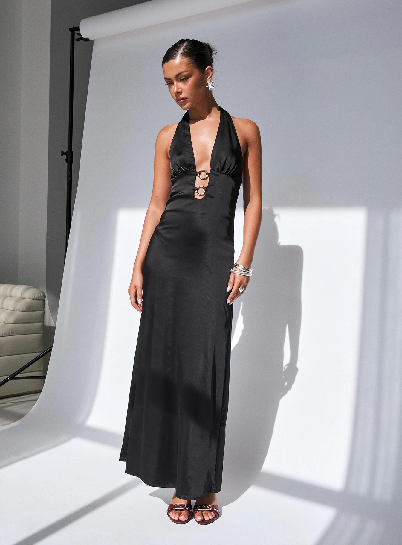 Fortress Maxi Dress Black