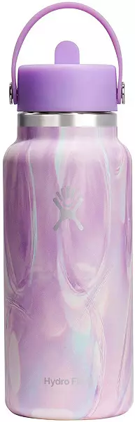 Hydro Flask 32 oz. Wide Mouth Bottle with Flex Straw Cap - Jelly Collection