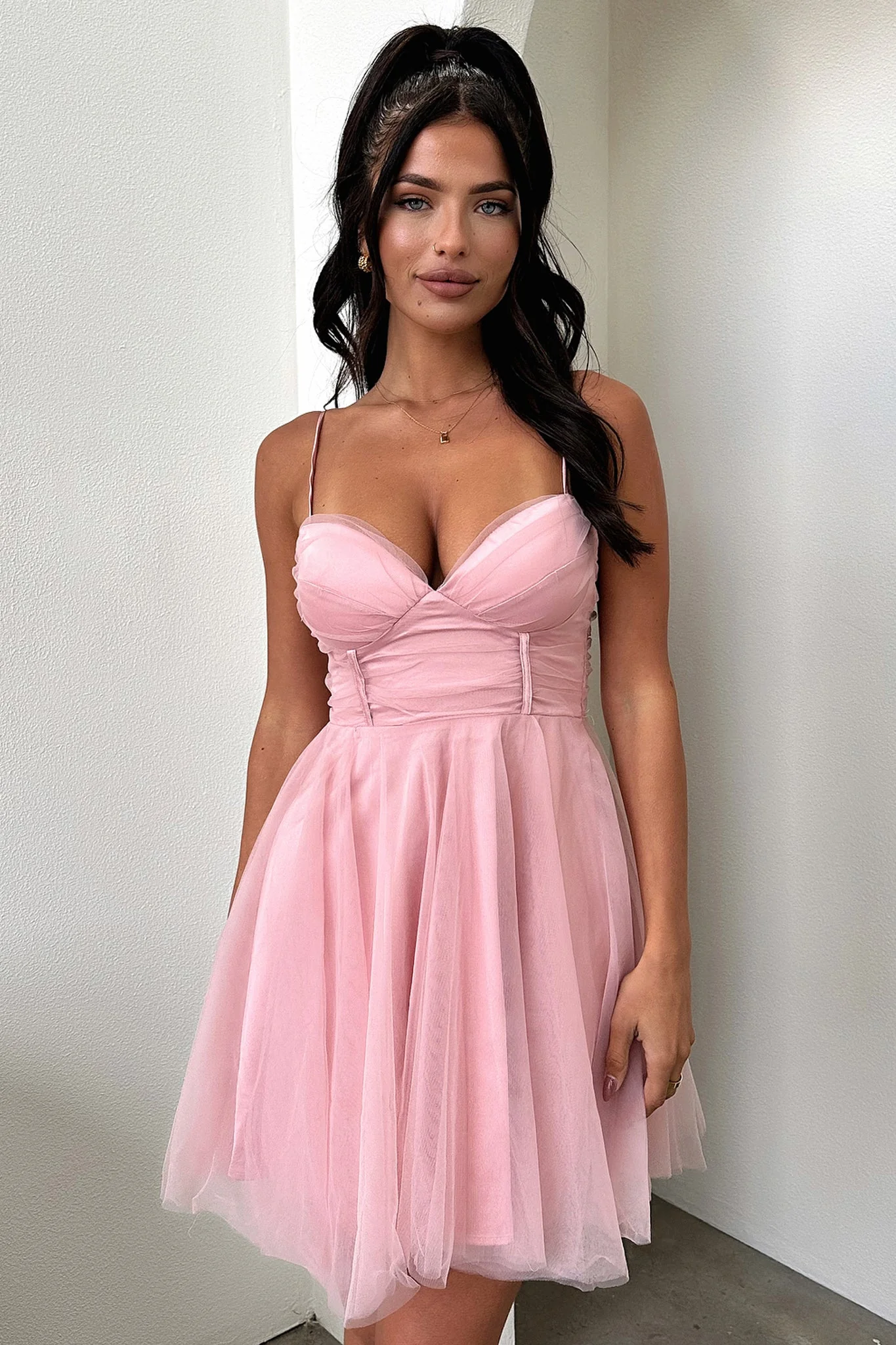 Emilia Dress - Pink